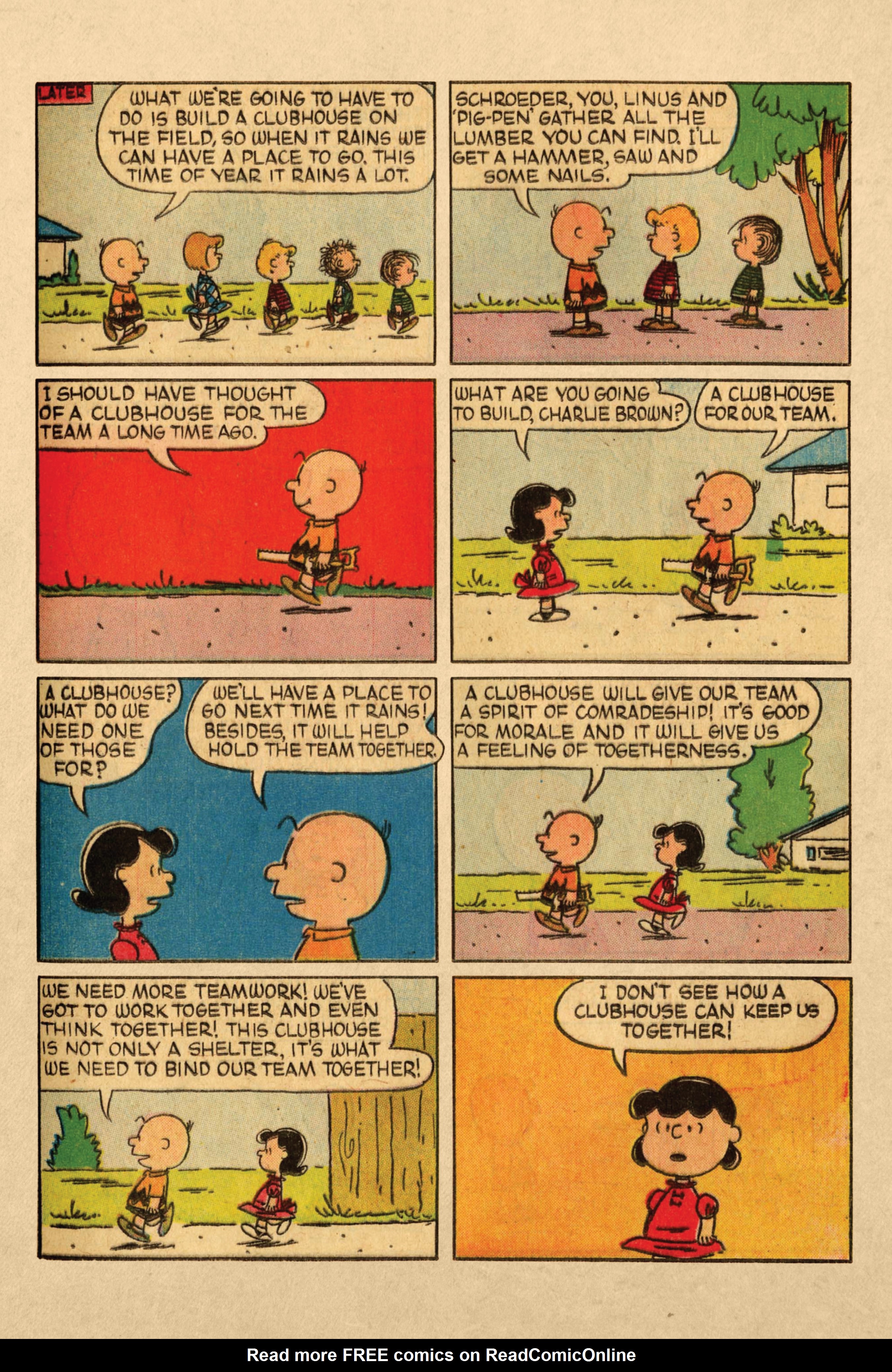 Read online Peanuts Dell Archive comic -  Issue # TPB (Part 3) - 94