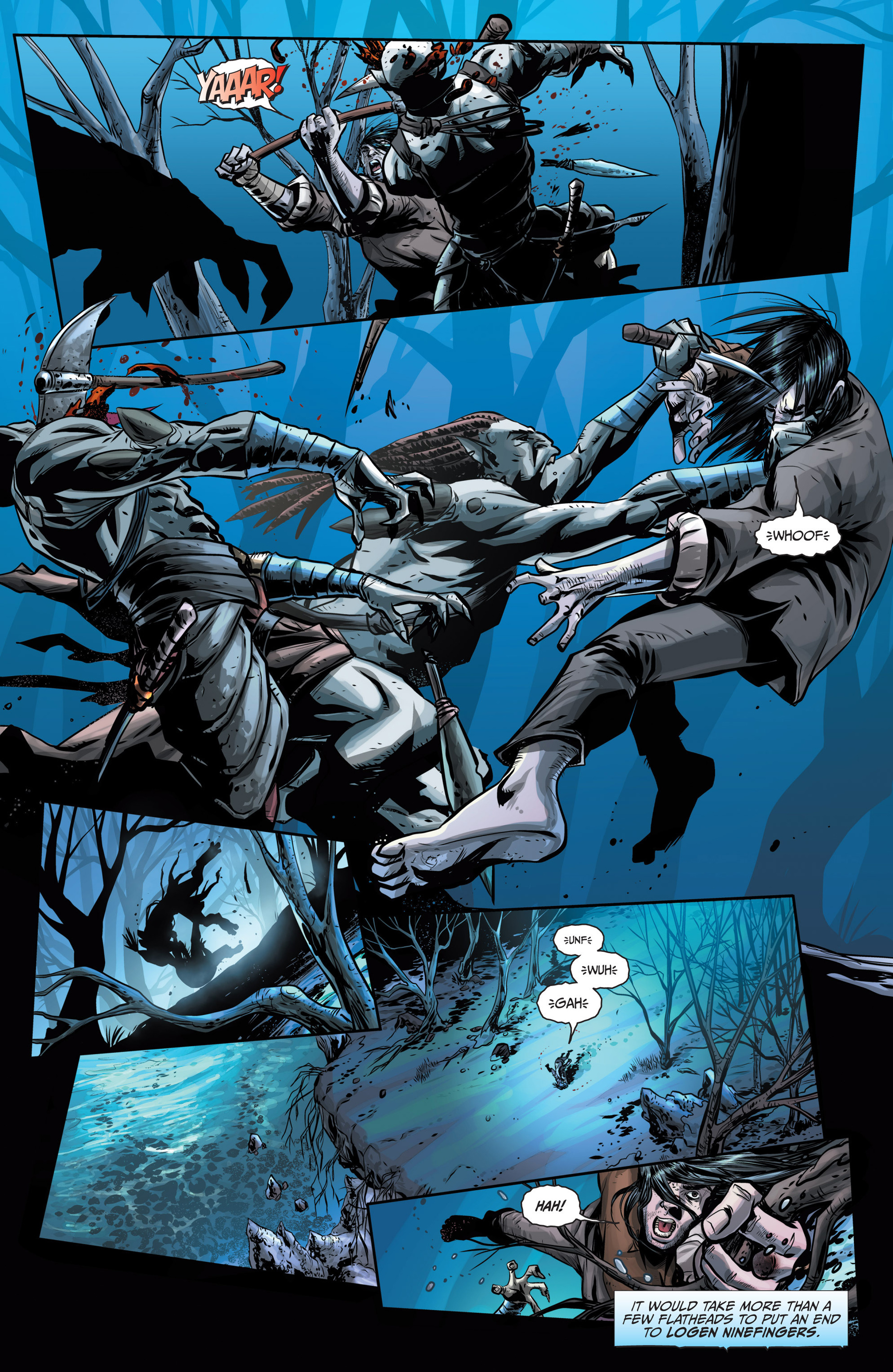 Read online The First Law: The Blade Itself comic -  Issue #1 - 5