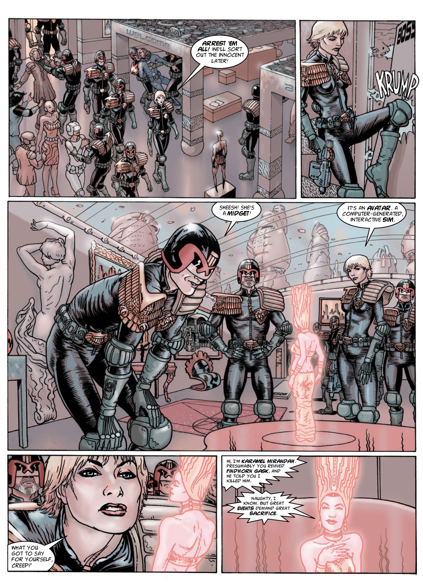 Read online Judge Anderson: The Psi Files comic -  Issue # TPB 5 - 61