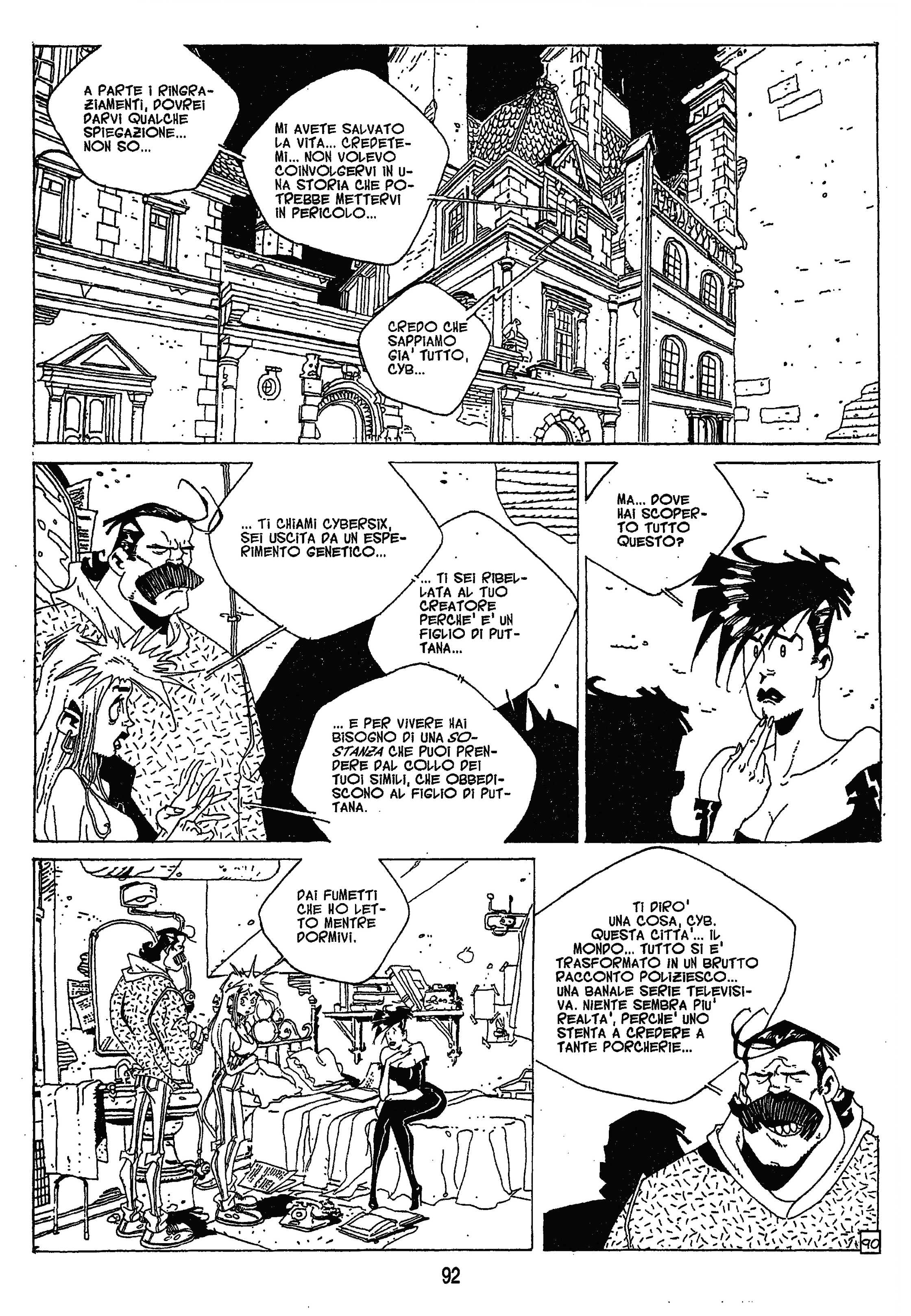 Read online Cybersix comic -  Issue #3 - 92