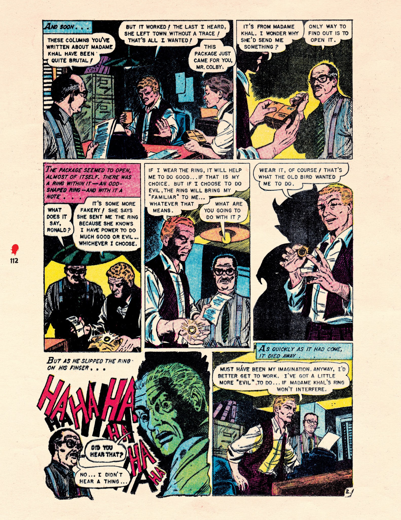 Read online Chilling Archives of Horror Comics comic -  Issue # TPB 14 - 113
