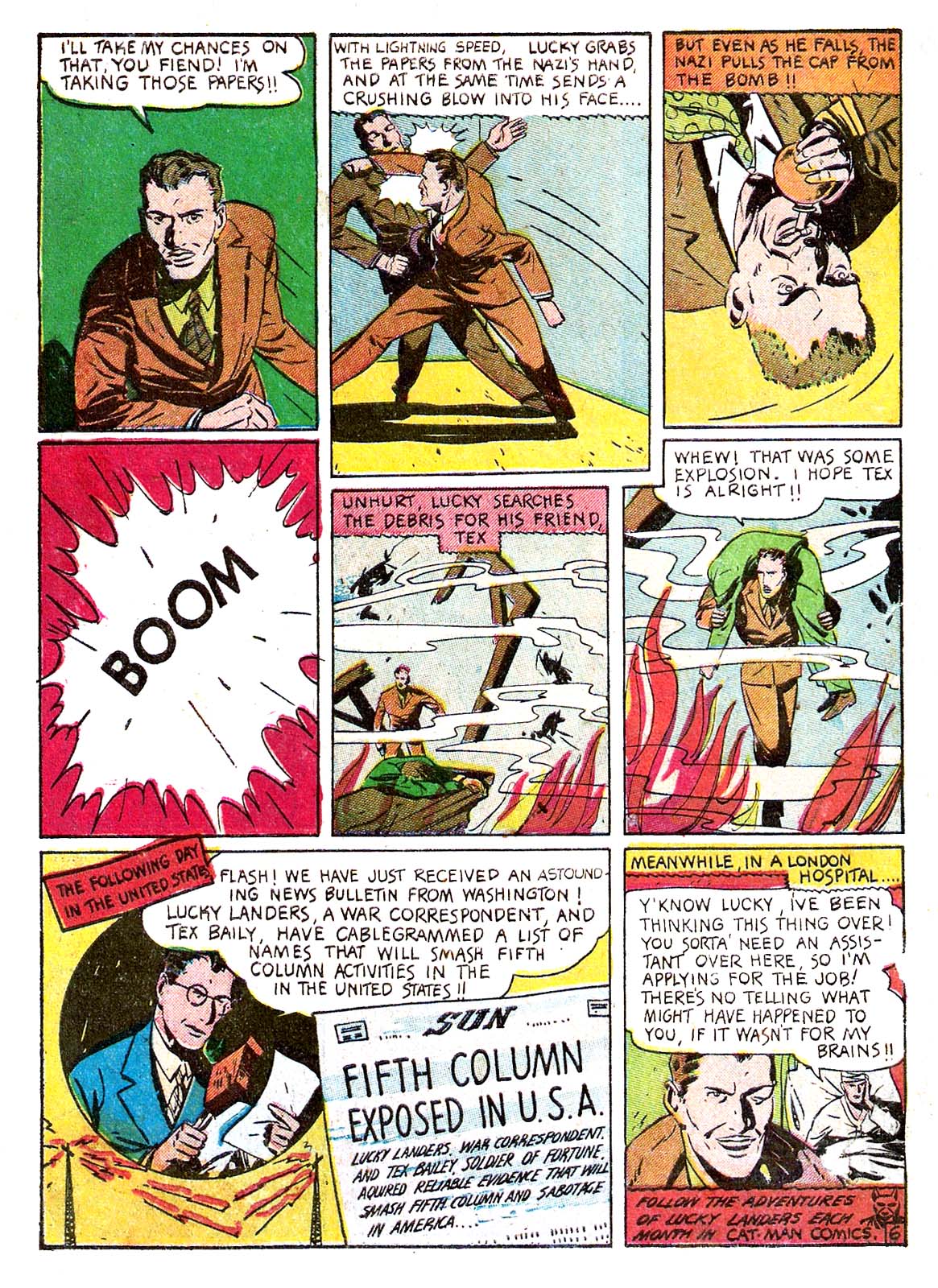 Read online Cat-Man Comics comic -  Issue #2 - 66