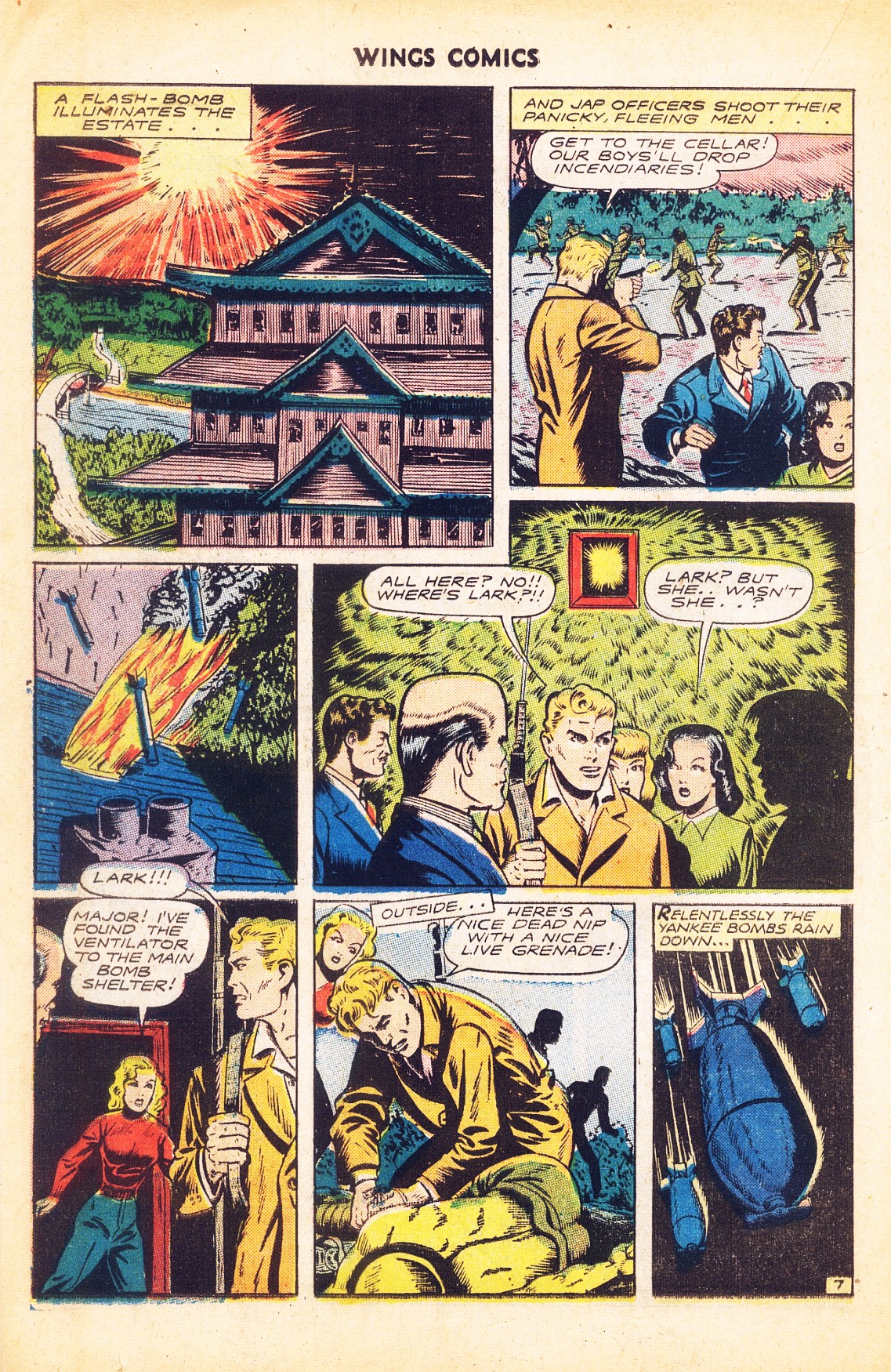 Read online Wings Comics comic -  Issue #62 - 18