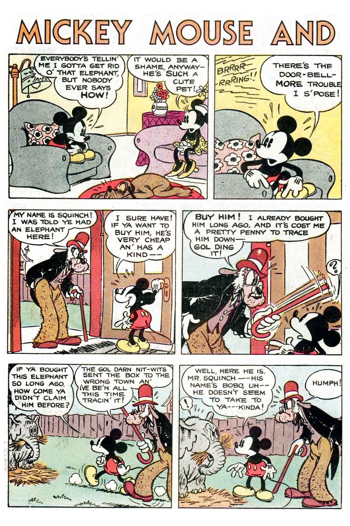 Read online Walt Disney's Mickey Mouse comic -  Issue #232 - 6