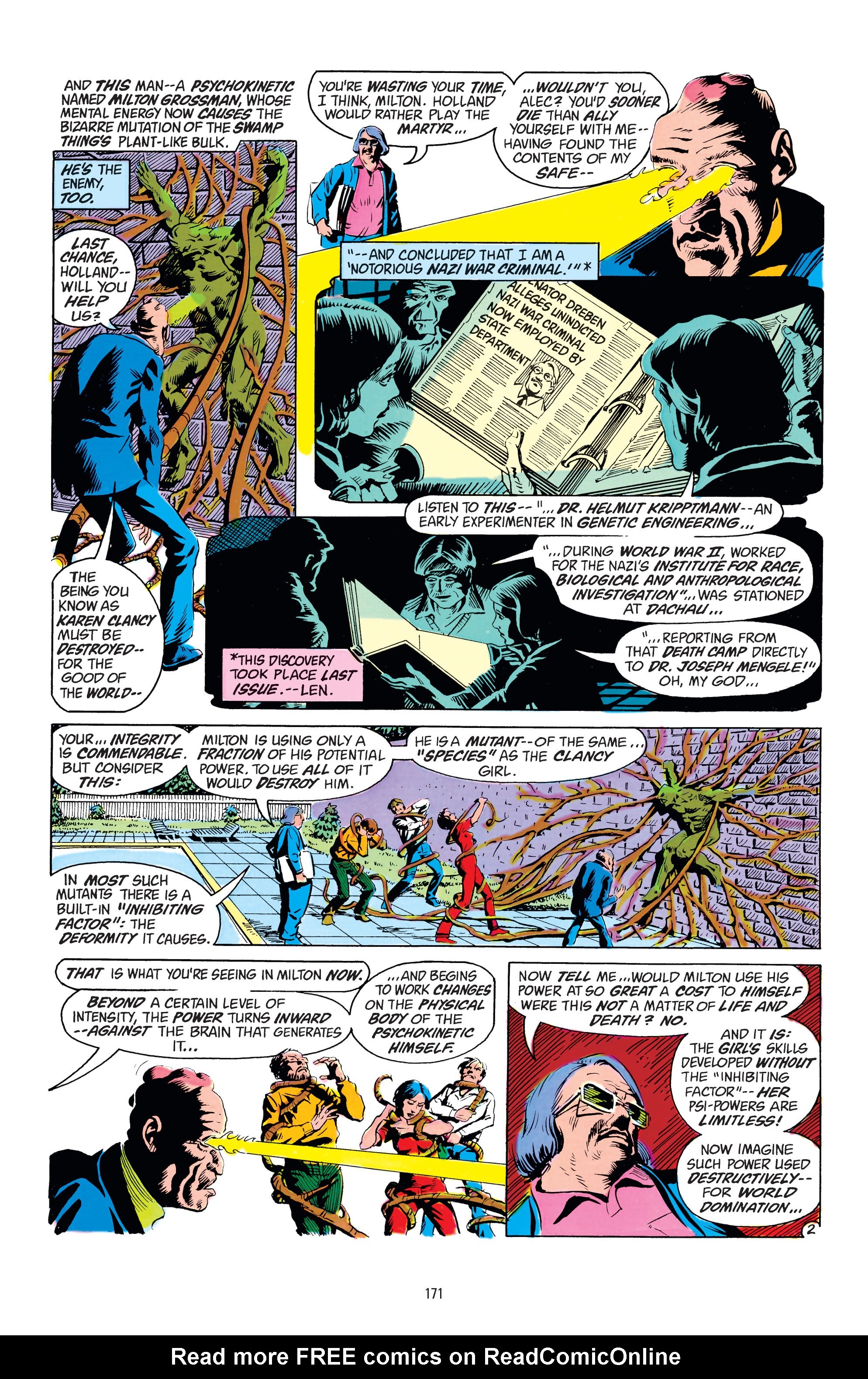 Read online Swamp Thing: The Bronze Age comic -  Issue # TPB 3 (Part 2) - 69