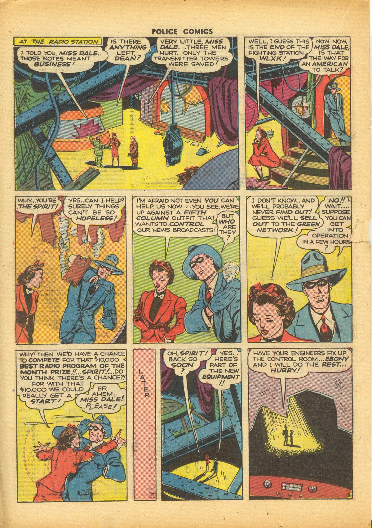 Read online Police Comics comic -  Issue #28 - 32