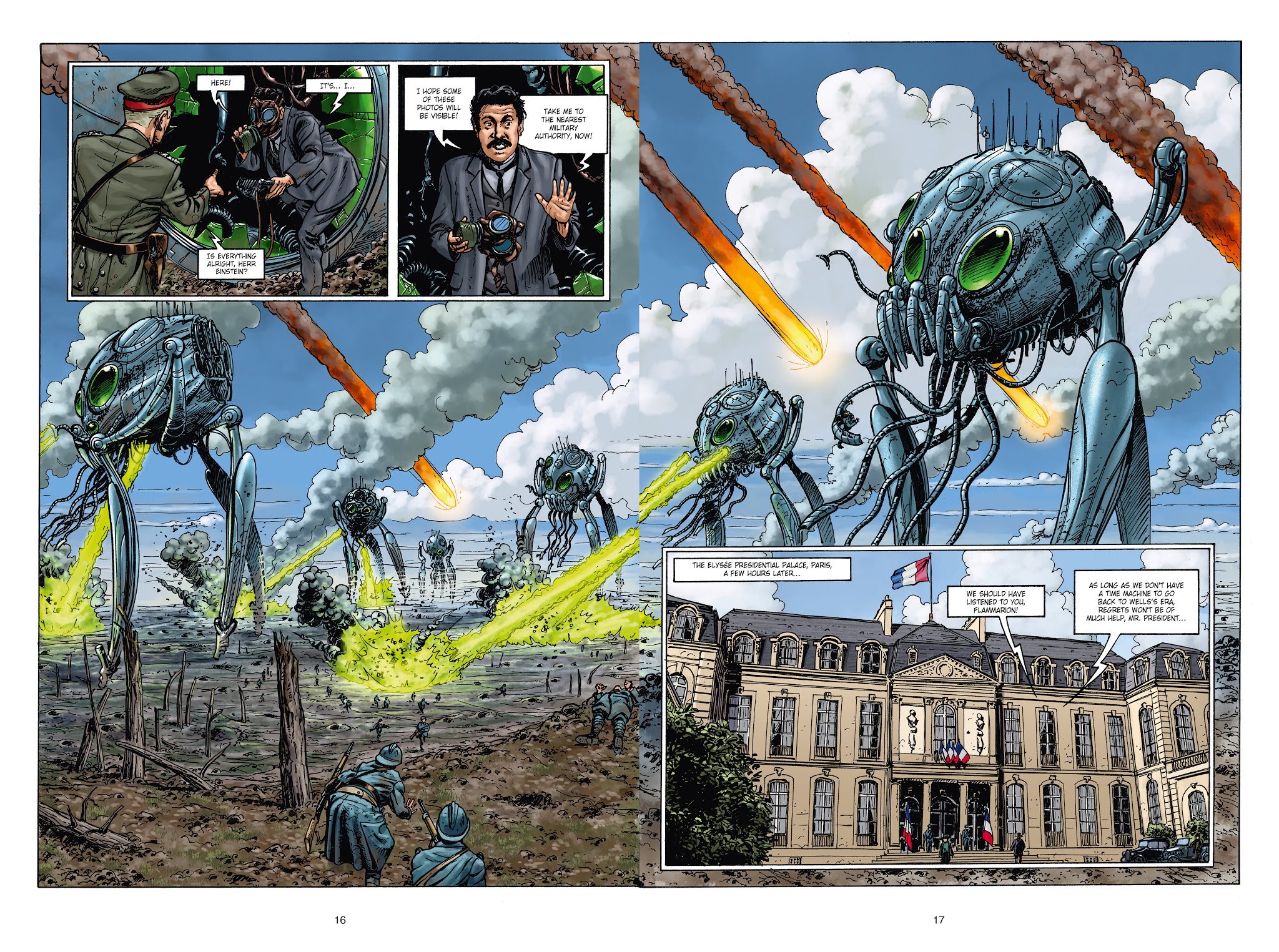 Read online War of the World War One Vol. 2: Martian Terror comic -  Issue # Full - 16