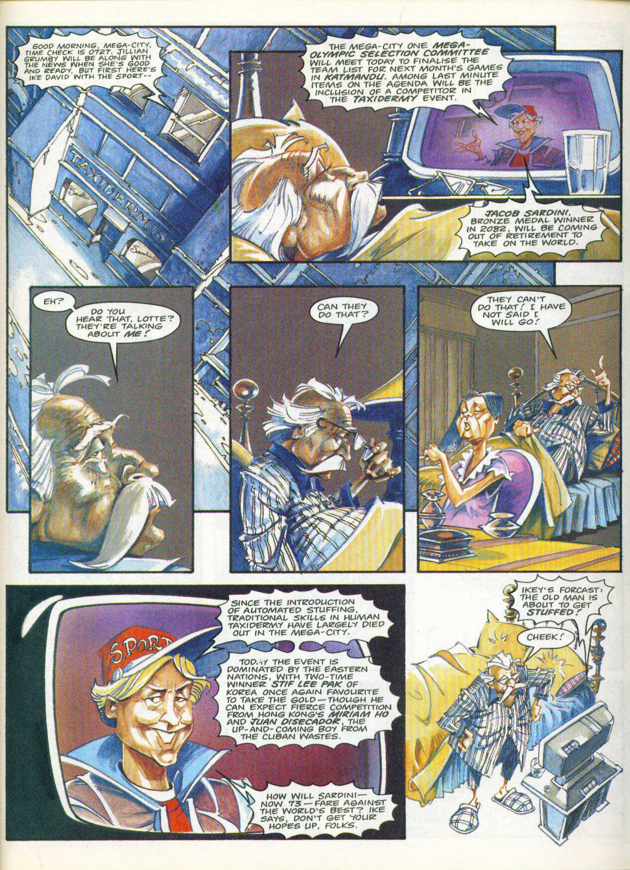 Read online Judge Dredd: The Megazine (vol. 2) comic -  Issue #38 - 38