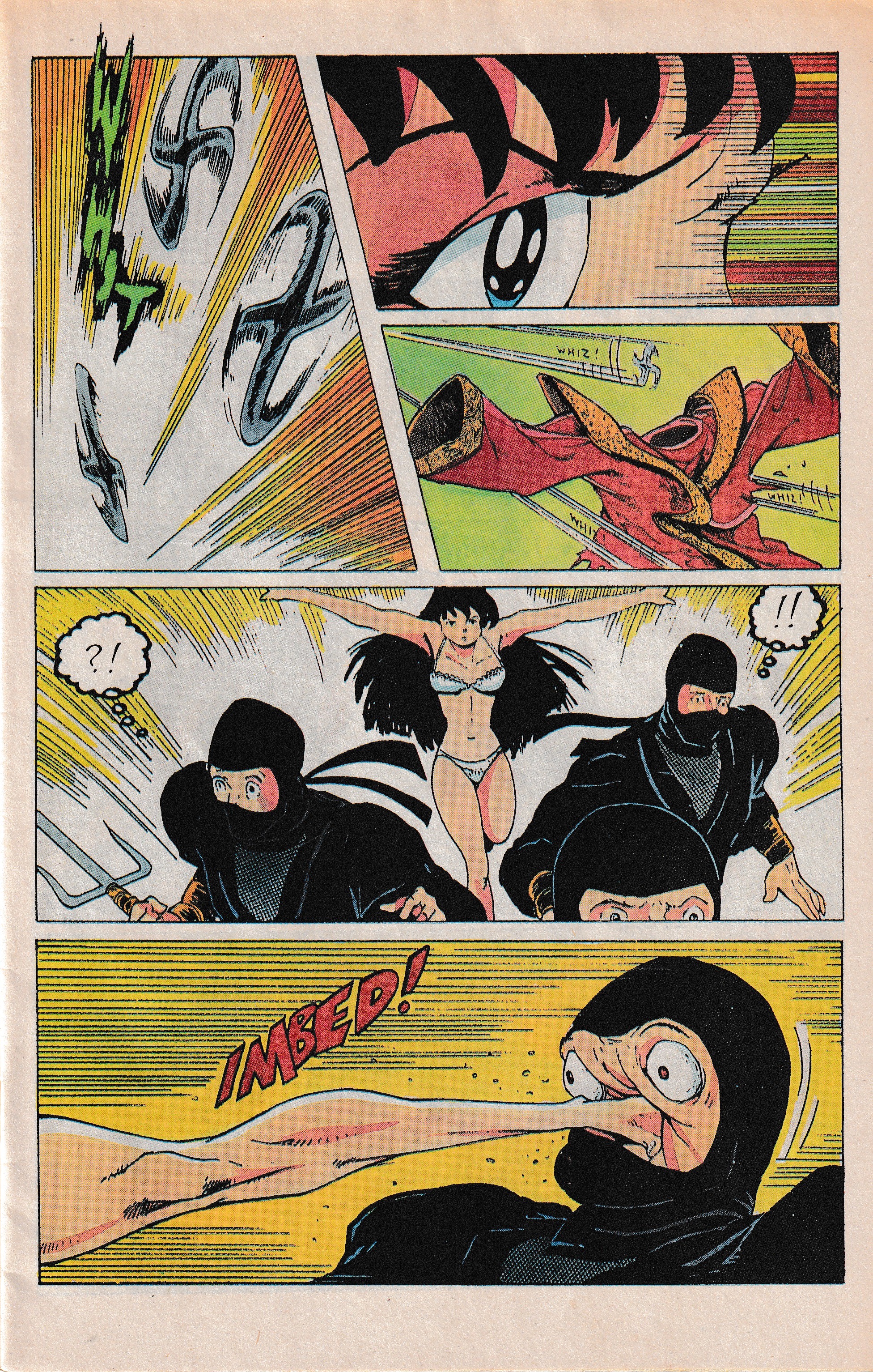 Read online Ninja High School In Color comic -  Issue #1 - 5