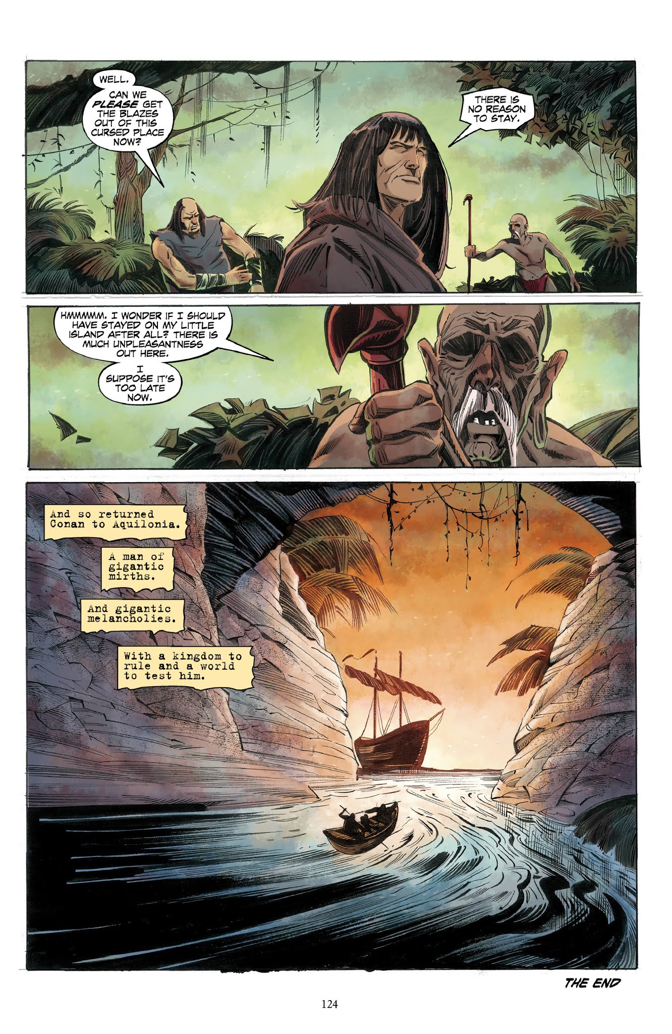 Read online Conan: The Phantoms of the Black Coast comic -  Issue # TPB - 122