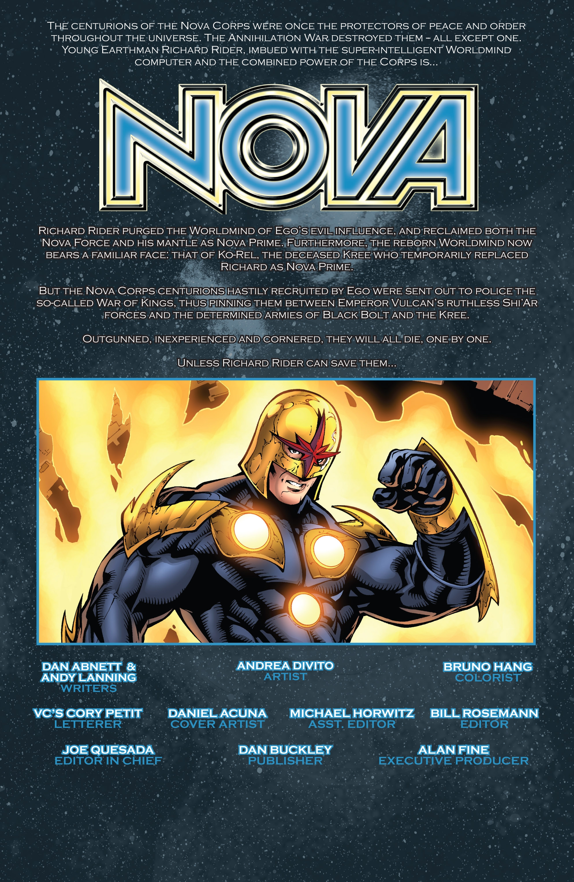 Read online Nova (2007) comic -  Issue #26 - 2