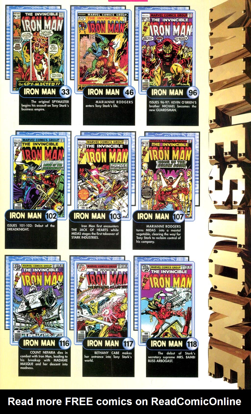 Read online Iron Man: The Legend comic -  Issue # Full - 9