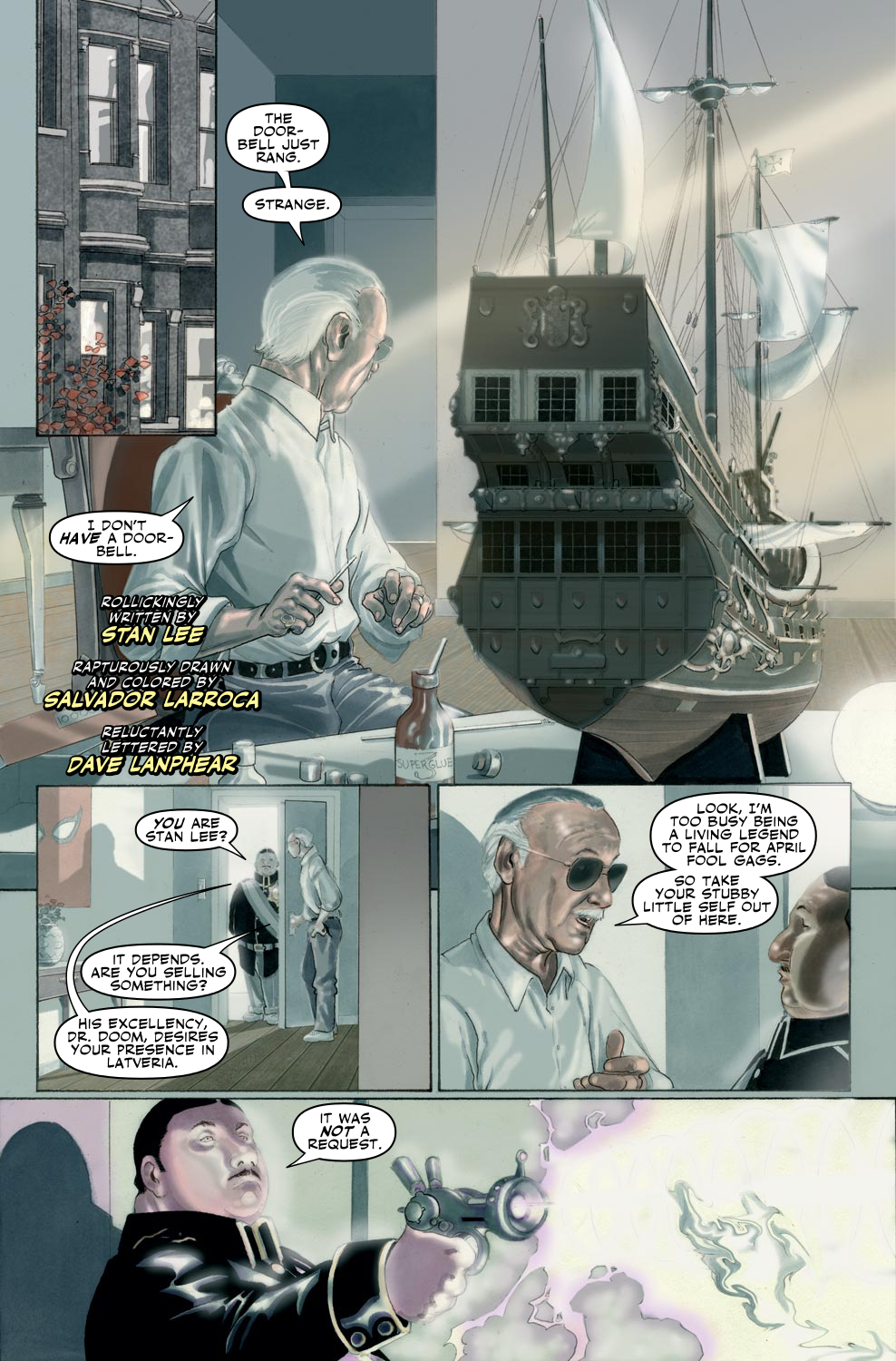 Read online Stan Lee Meets Dr. Doom comic -  Issue # Full - 2