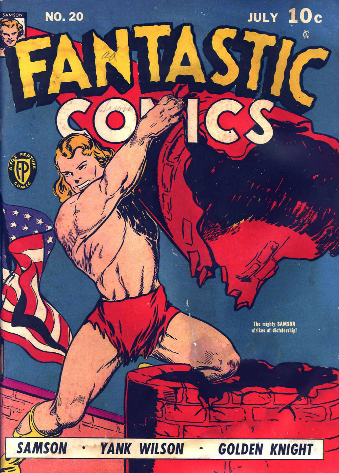 Read online Fantastic Comics comic -  Issue #20 - 1