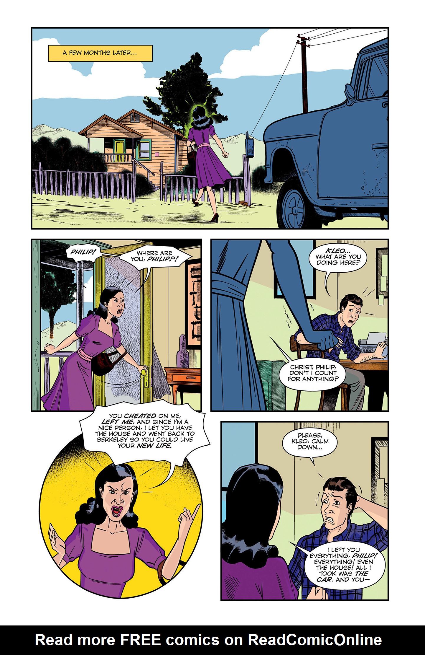 Read online Philip K. Dick: A Comics Biography comic -  Issue # TPB - 52