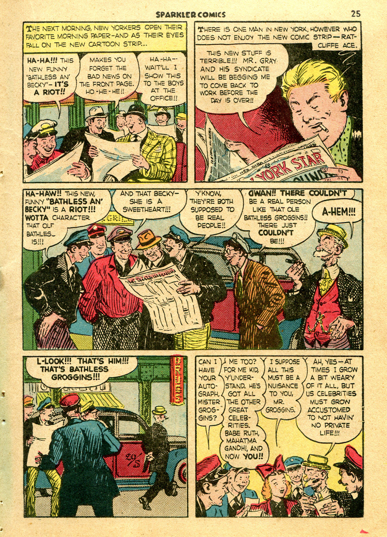 Read online Sparkler Comics comic -  Issue #24 - 27