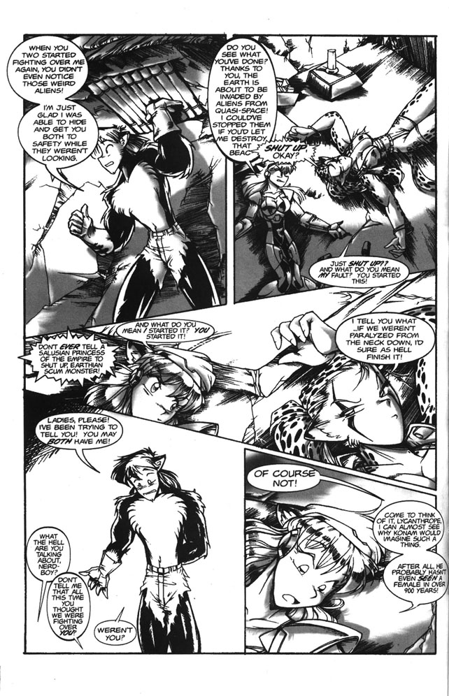 Read online Asrial vs. Cheetah comic -  Issue #2 - 24