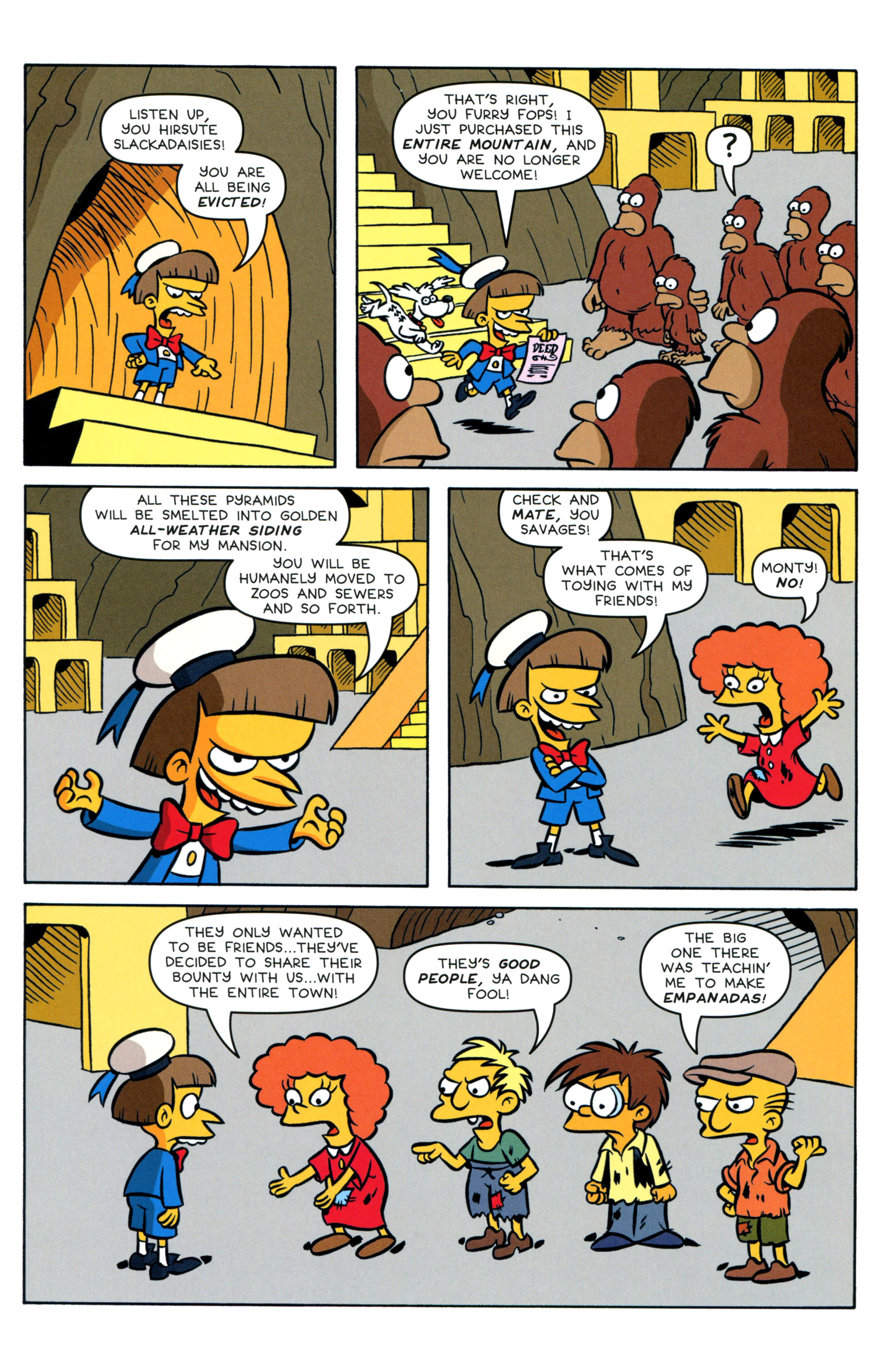 Read online Simpsons One-Shot Wonders: Mr. Burns comic -  Issue # Full - 12