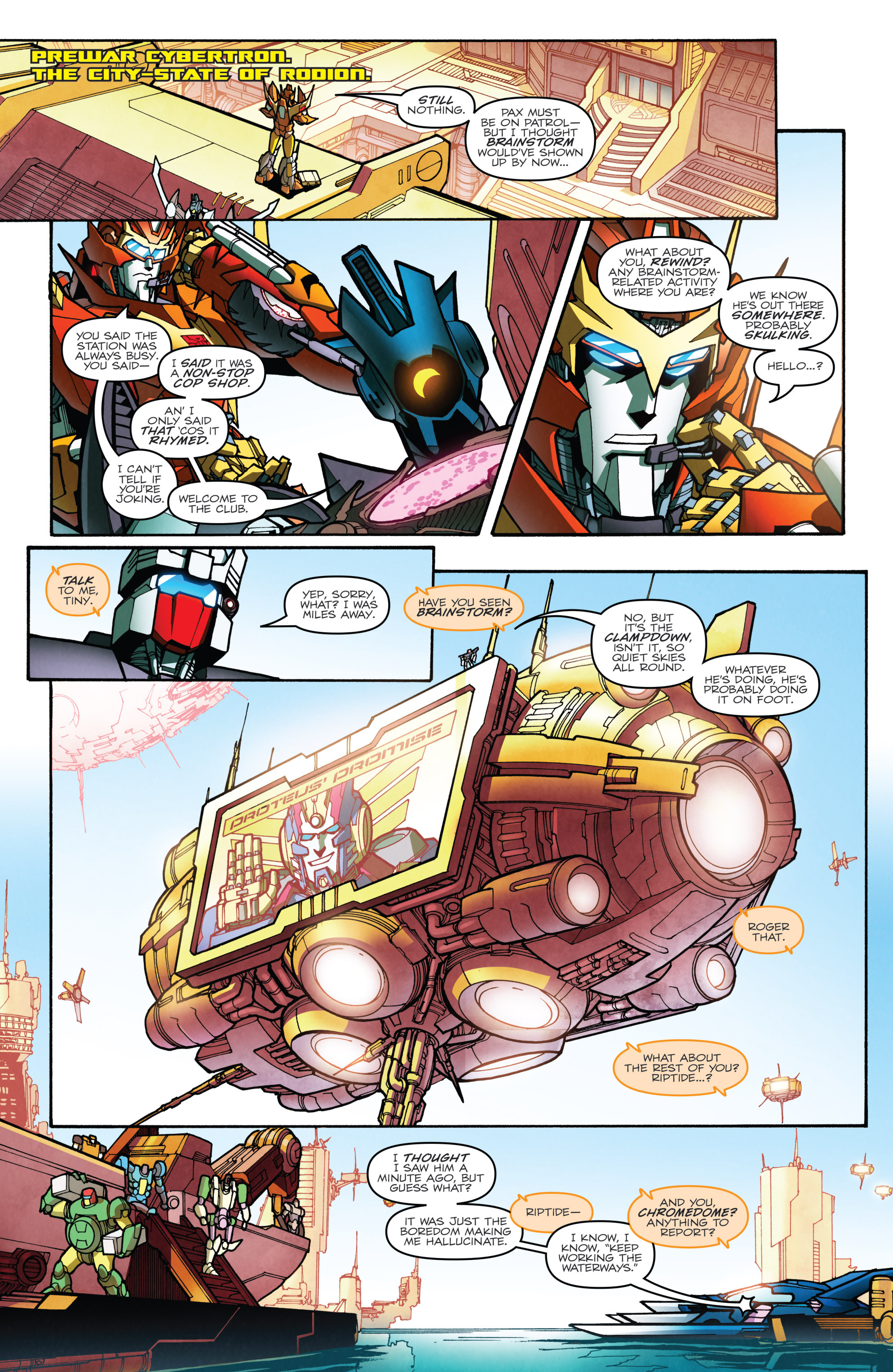 Read online The Transformers: More Than Meets The Eye comic -  Issue #37 - 4