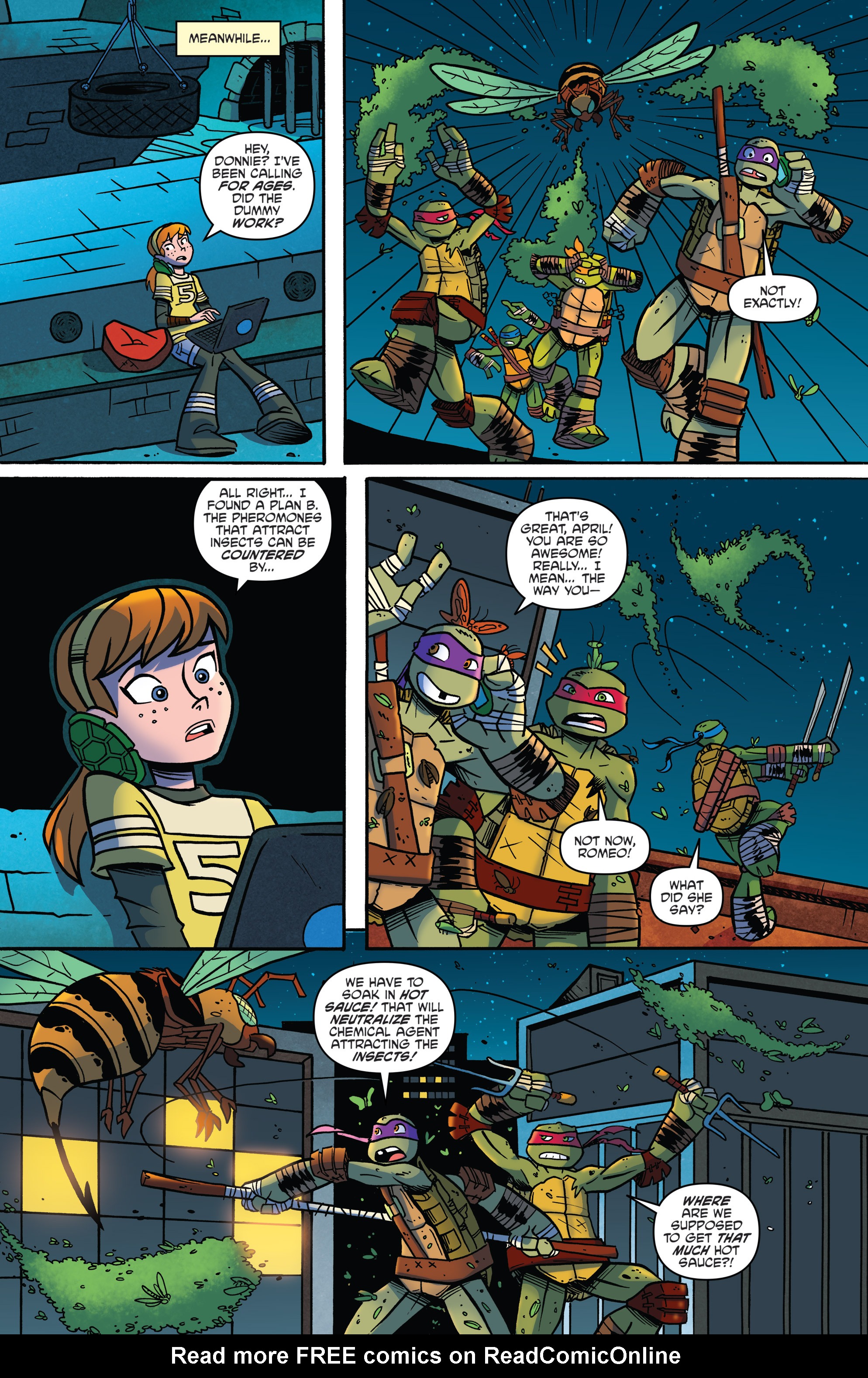 Read online Teenage Mutant Ninja Turtles New Animated Adventures comic -  Issue #14 - 9