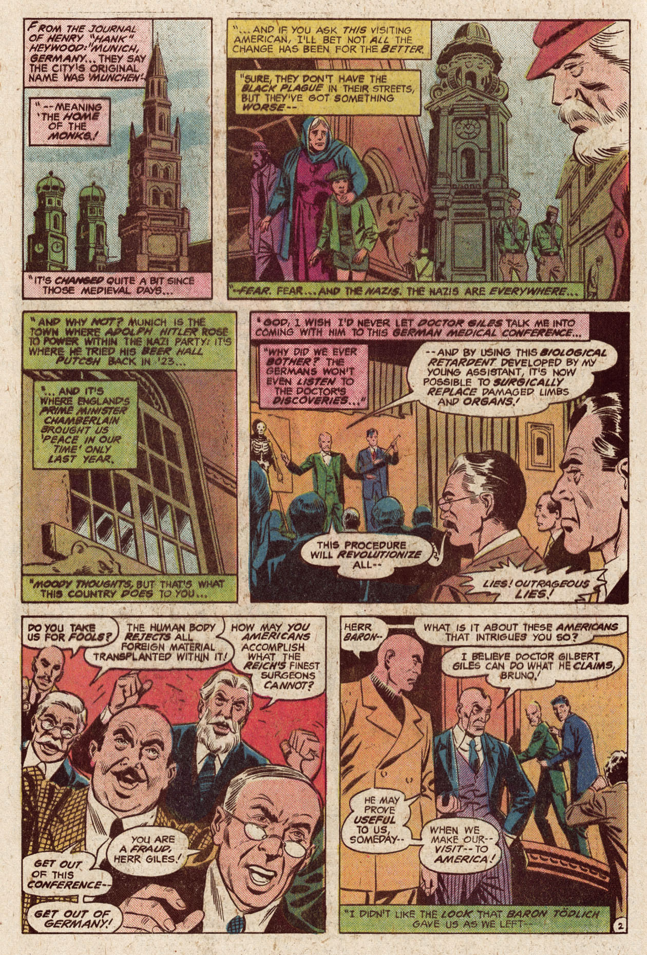 Read online Steel, The Indestructible Man comic -  Issue #1 - 4