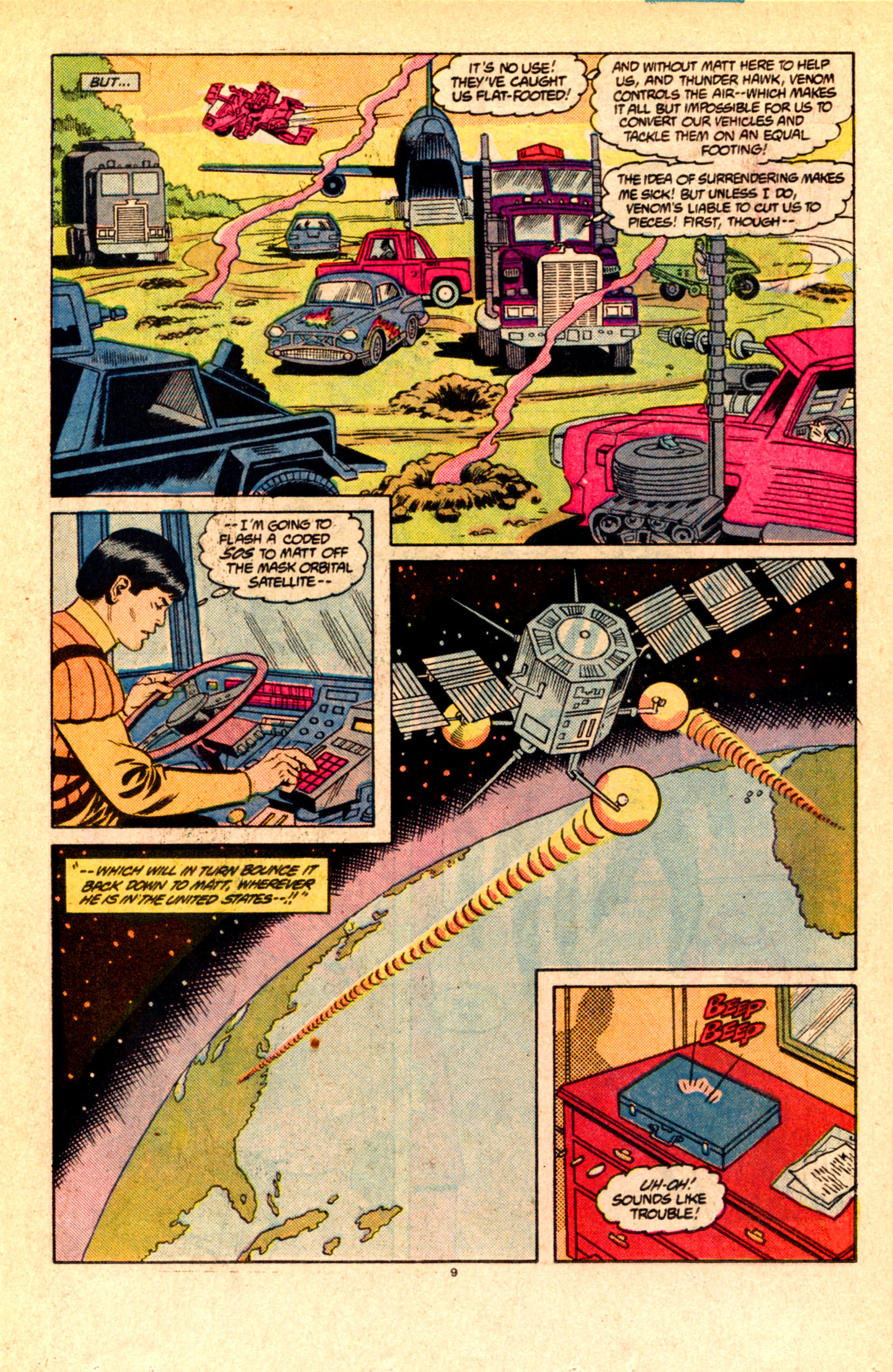 Read online MASK (1987) comic -  Issue #5 - 15