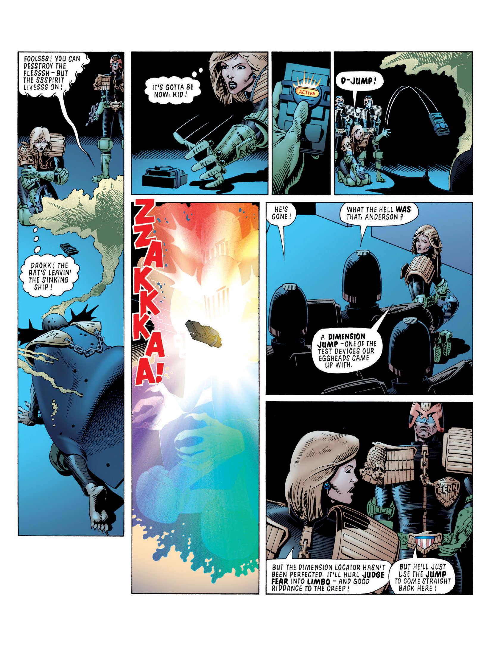 Read online Essential Judge Dredd: Dredd Vs Death comic -  Issue # TPB (Part 1) - 95