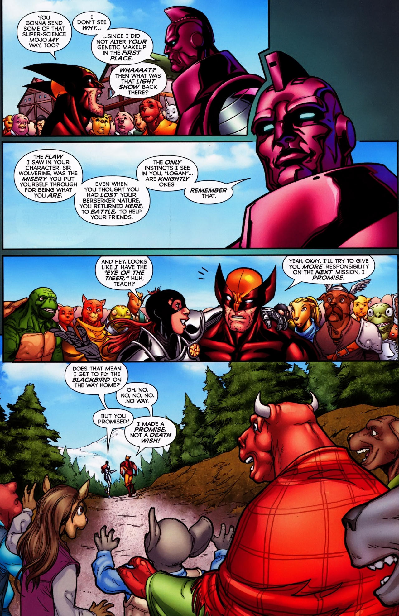 Read online Wolverine: First Class comic -  Issue #4 - 22