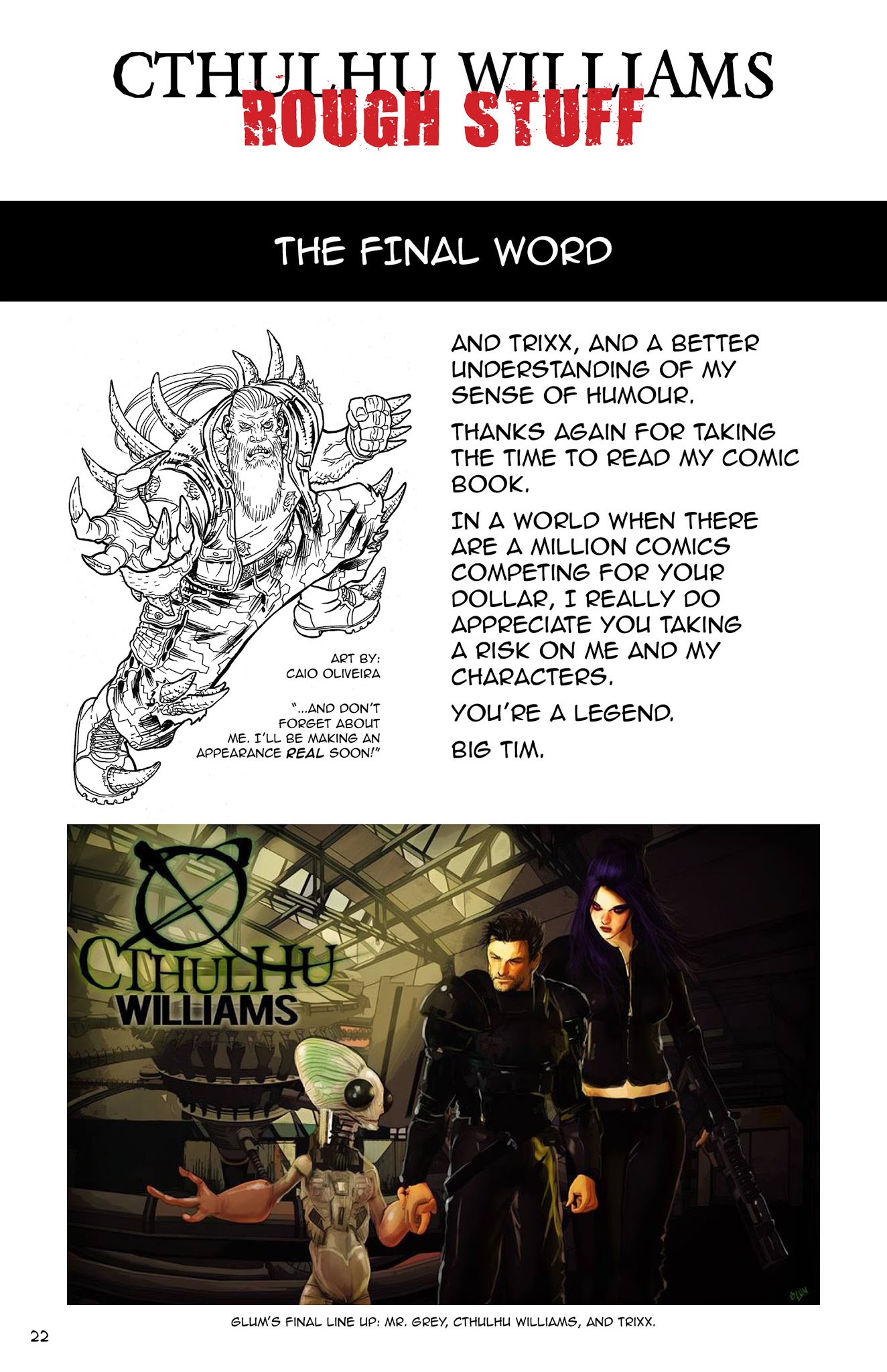 Read online Cthulhu Williams comic -  Issue # Full - 24