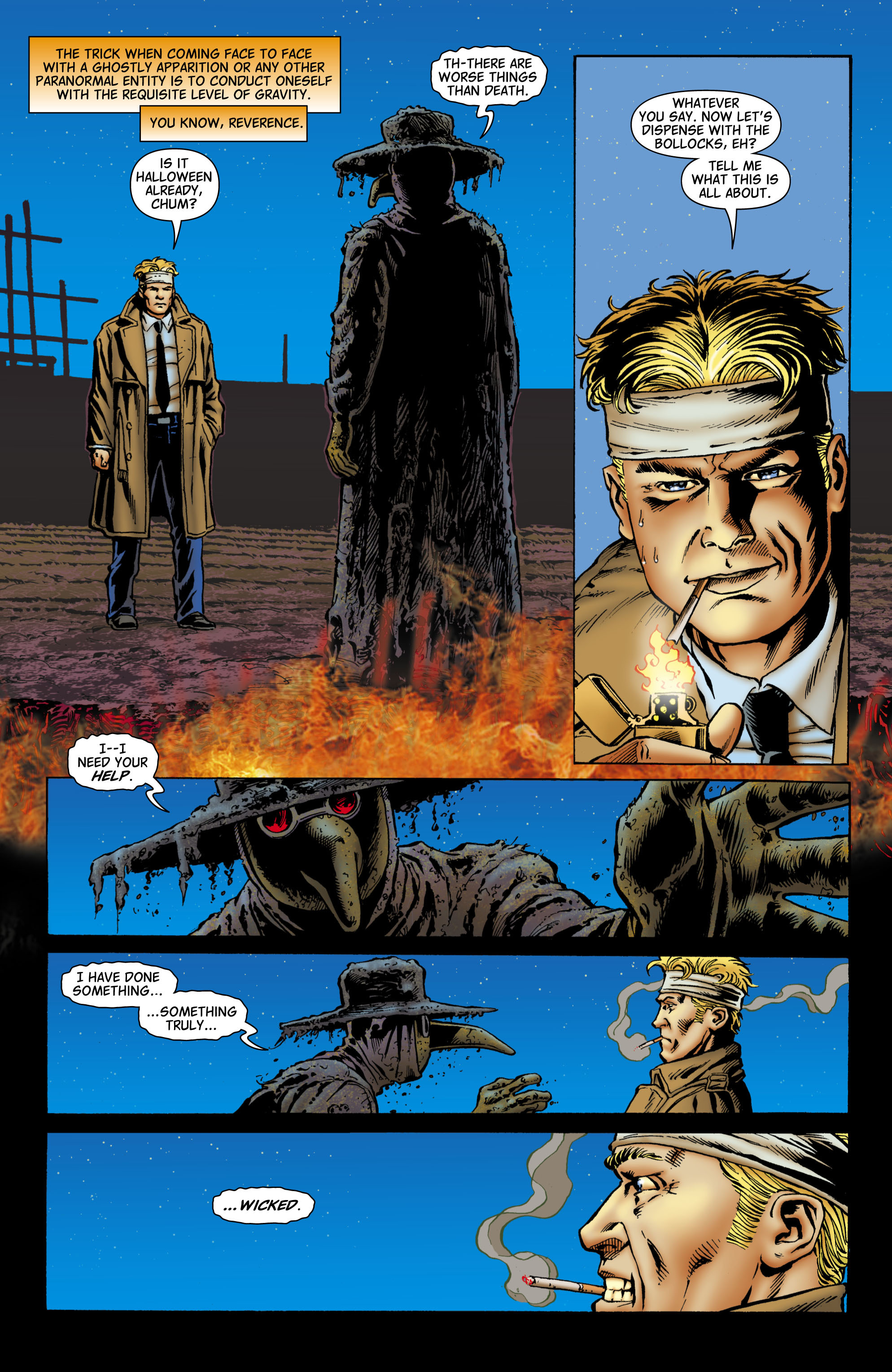 Read online Hellblazer comic -  Issue #255 - 2