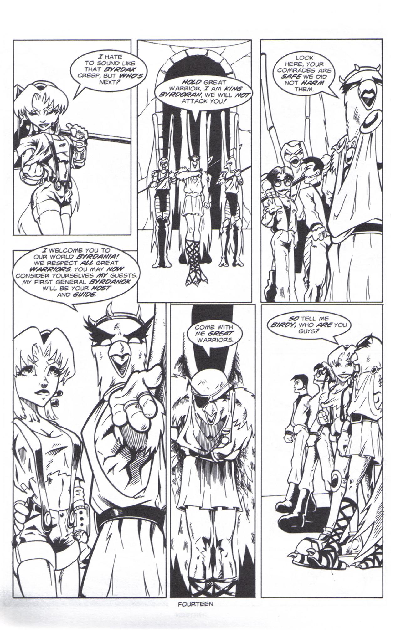 Read online Hammer Girl comic -  Issue #2 - 16