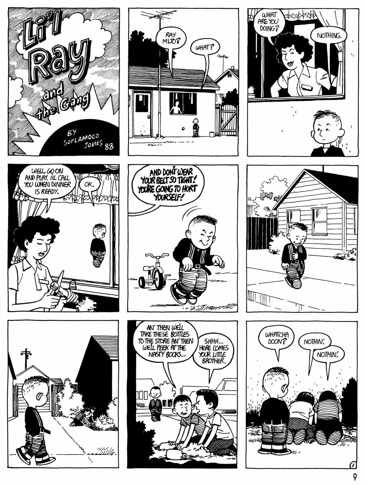 Read online Love and Rockets (1982) comic -  Issue #28 - 11