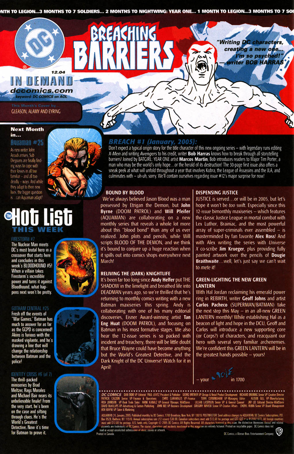 Read online Aquaman (2003) comic -  Issue #24 - 24