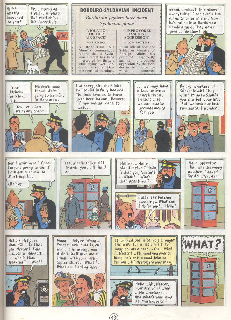 Read online The Adventures of Tintin comic -  Issue #18 - 44