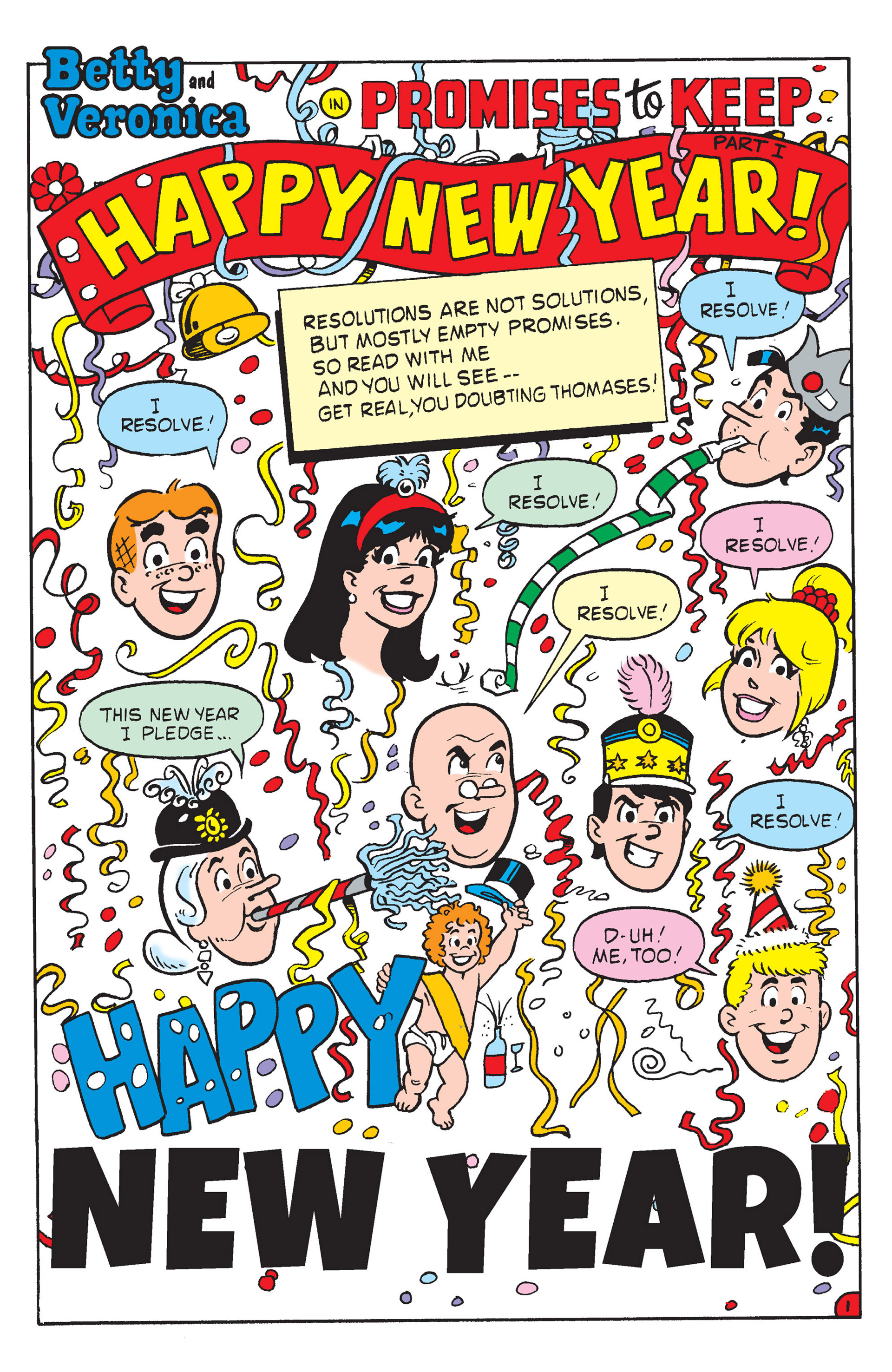 Read online Betty & Veronica New Year's Resolutions comic -  Issue # TPB - 3