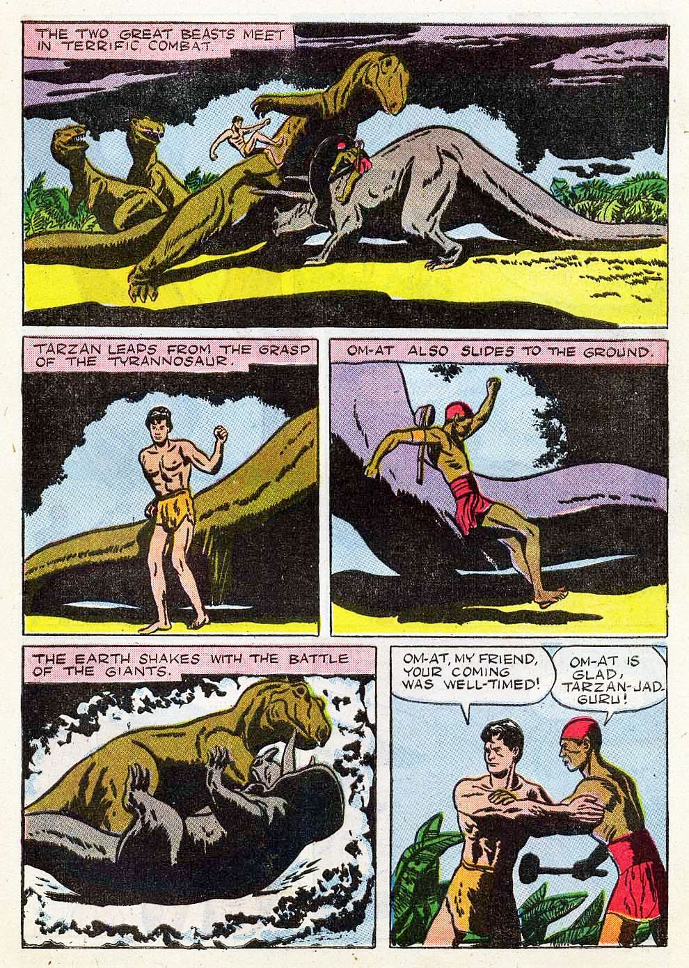 Read online Tarzan (1948) comic -  Issue #16 - 13