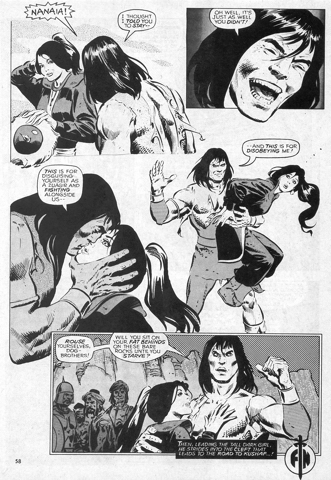 Read online The Savage Sword Of Conan comic -  Issue #32 - 58
