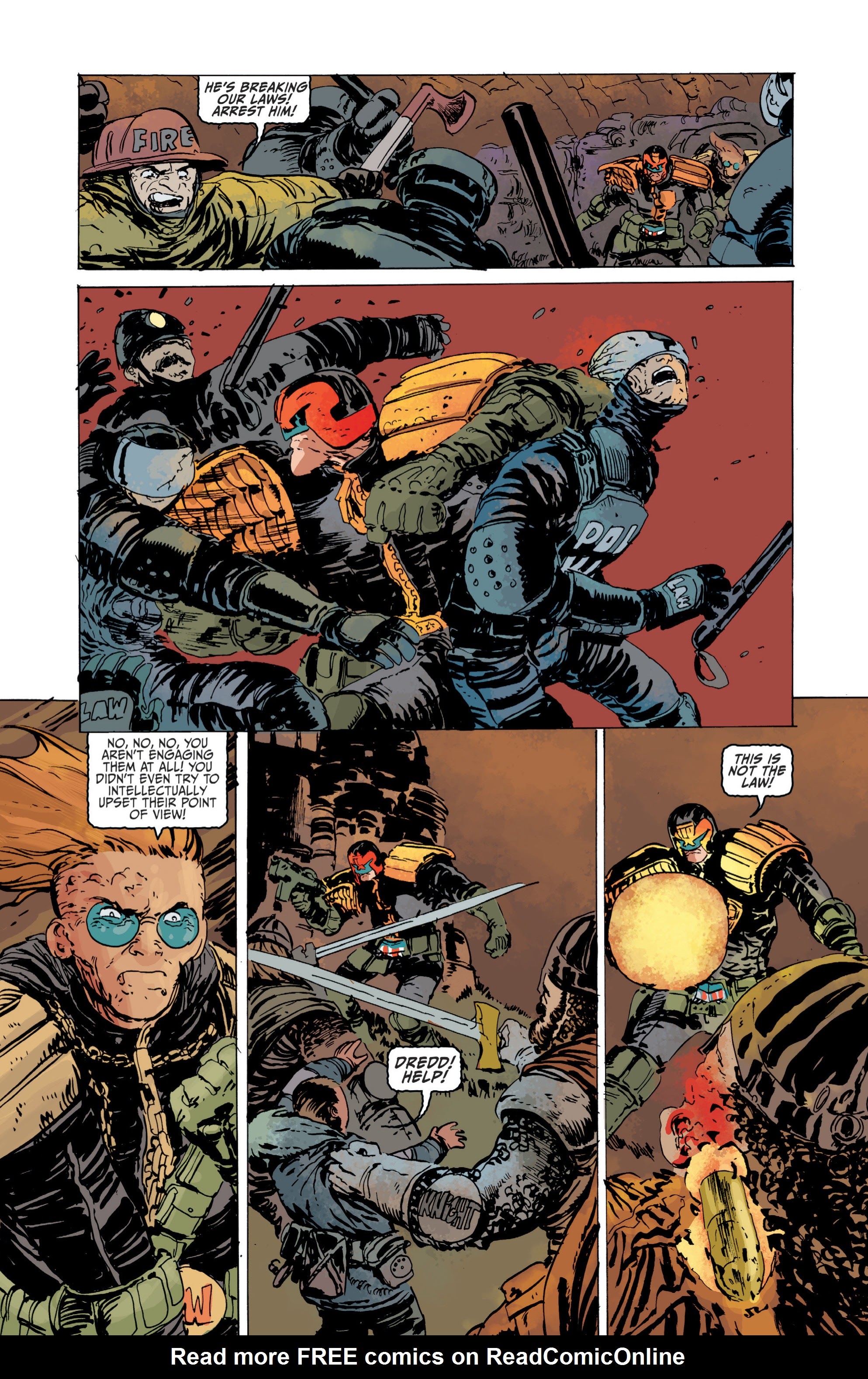 Read online Judge Dredd: Mega-City Zero comic -  Issue # TPB 1 - 42