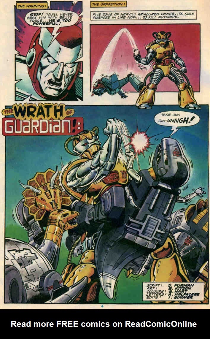 Read online The Transformers (UK) comic -  Issue #31 - 3