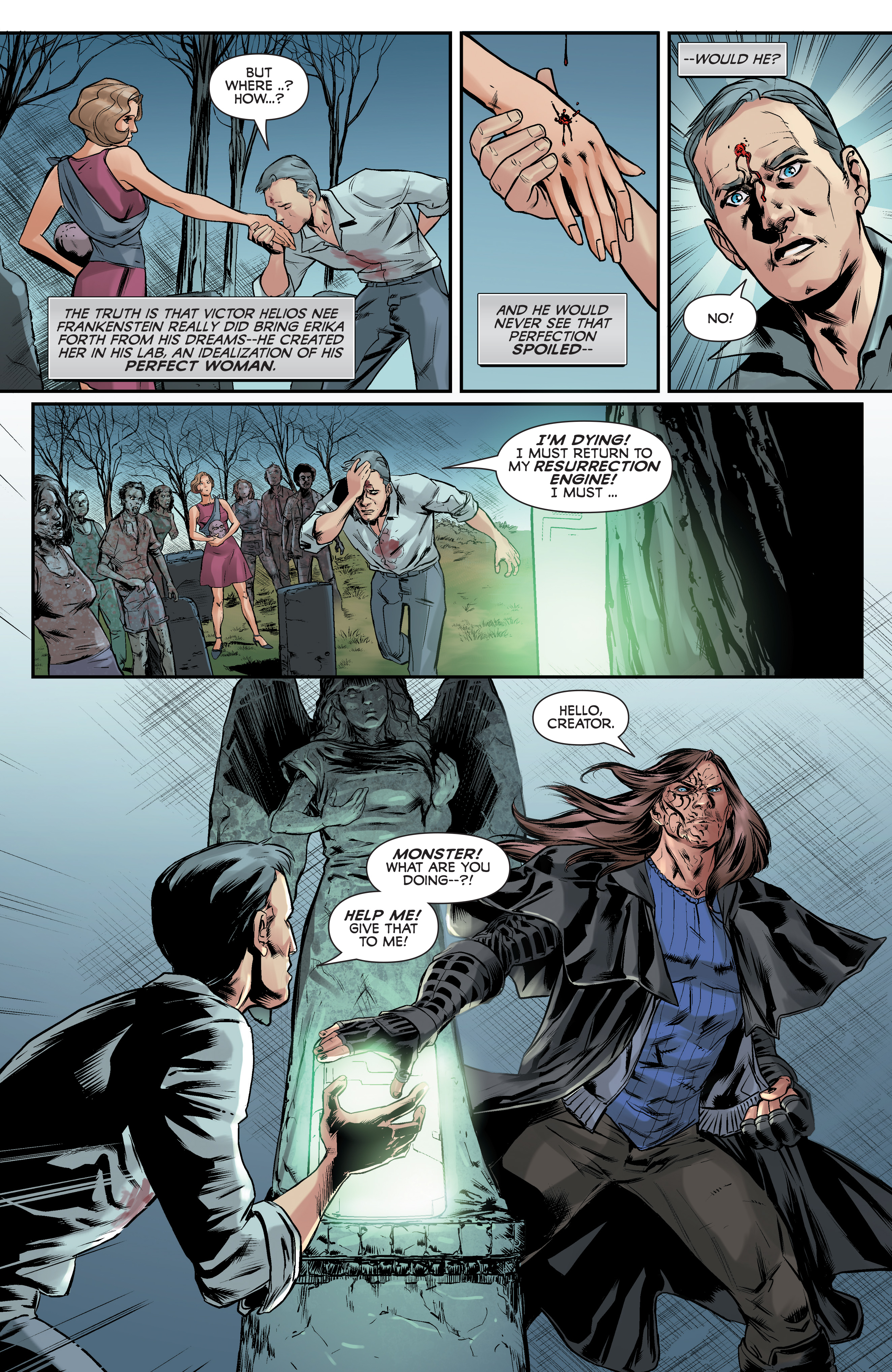 Read online Dean Koontz's Frankenstein: Storm Surge comic -  Issue #6 - 13