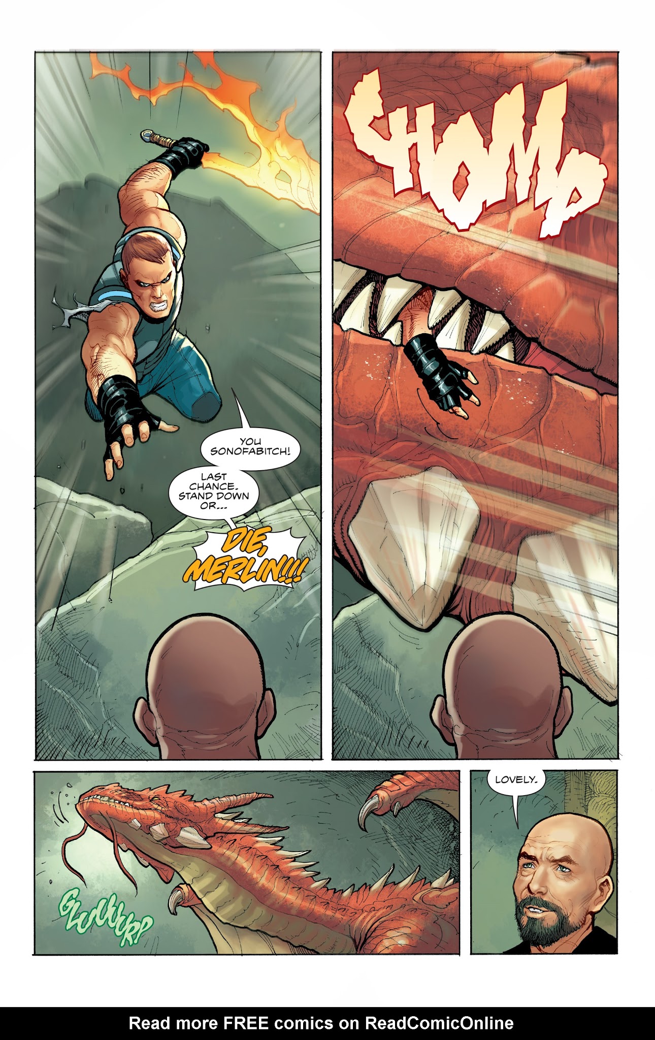 Read online Skybourne comic -  Issue #5 - 10