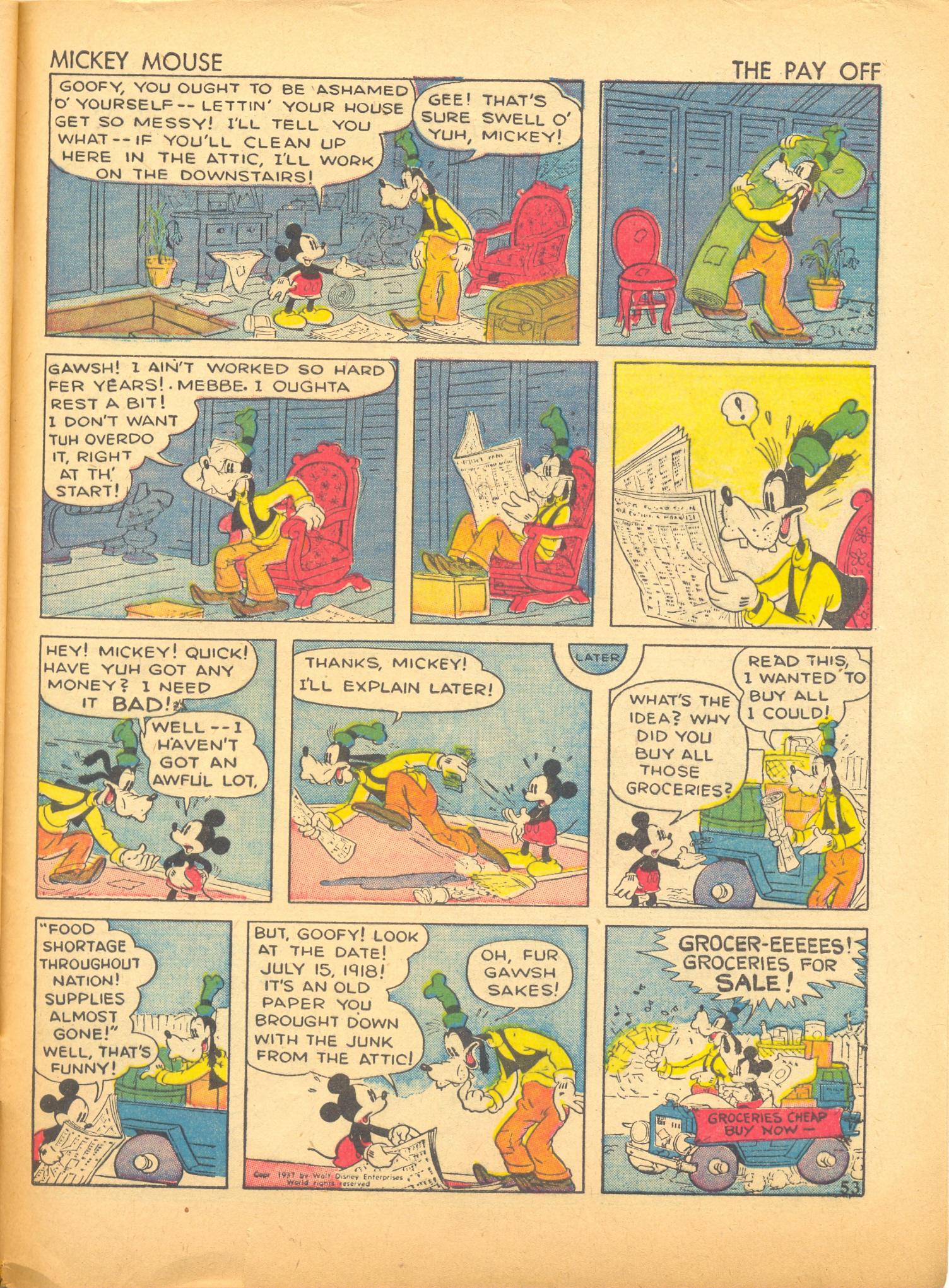Read online Walt Disney's Comics and Stories comic -  Issue #11 - 55