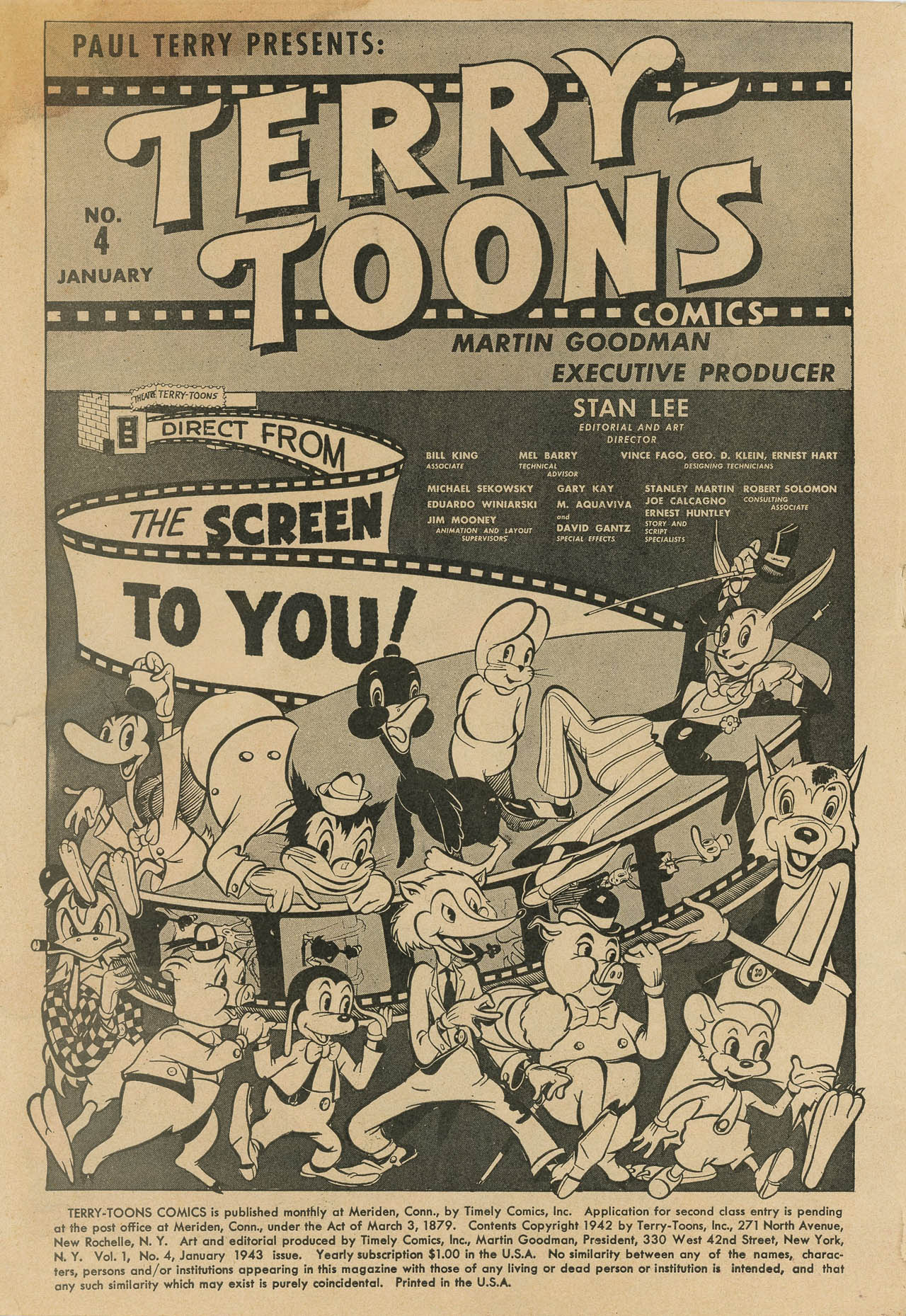 Read online Terry-Toons Comics comic -  Issue #4 - 2
