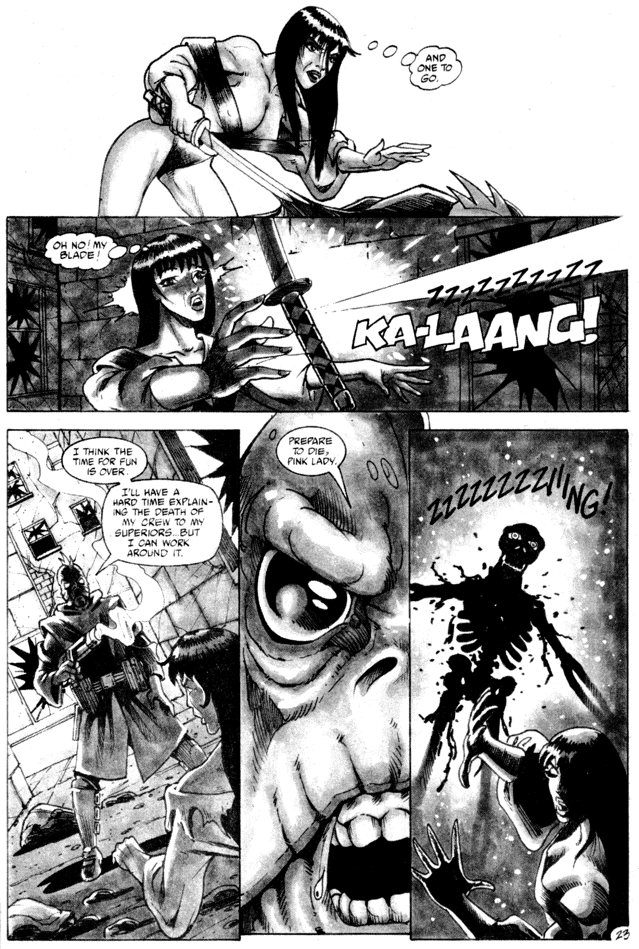Read online Solo Ex-Mutants comic -  Issue #5 - 24