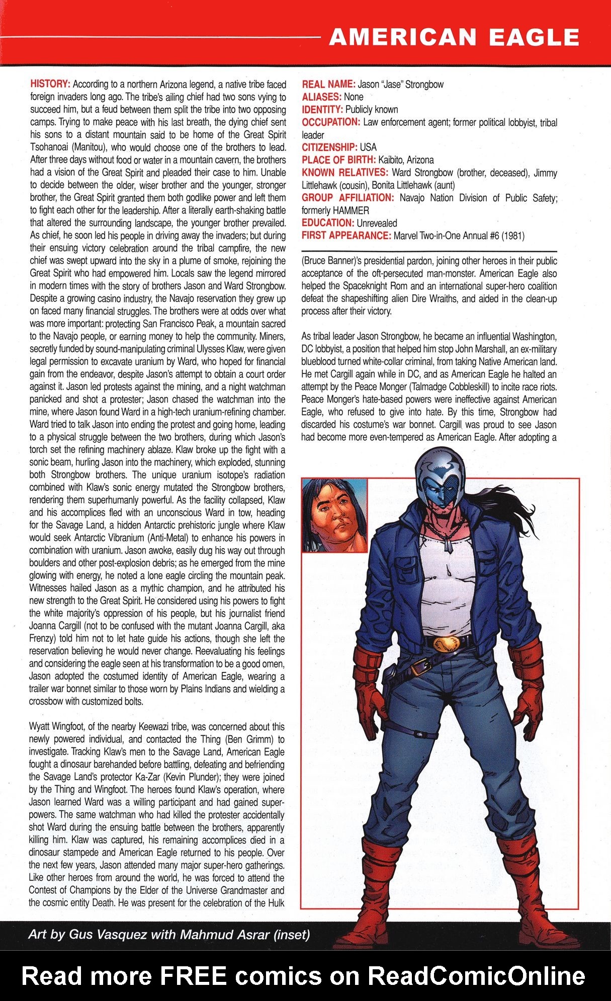 Read online Official Handbook of the Marvel Universe A To Z Update comic -  Issue #2 - 3