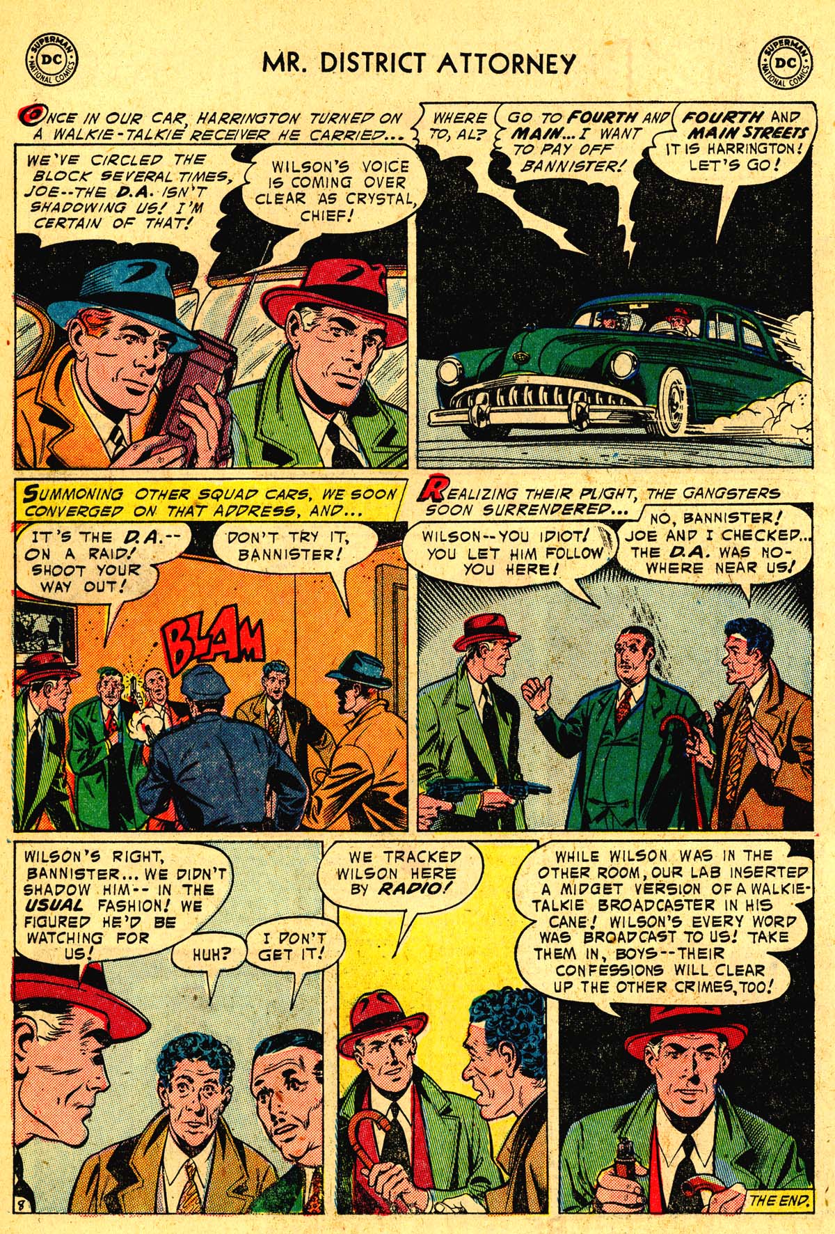 Read online Mr. District Attorney comic -  Issue #43 - 18