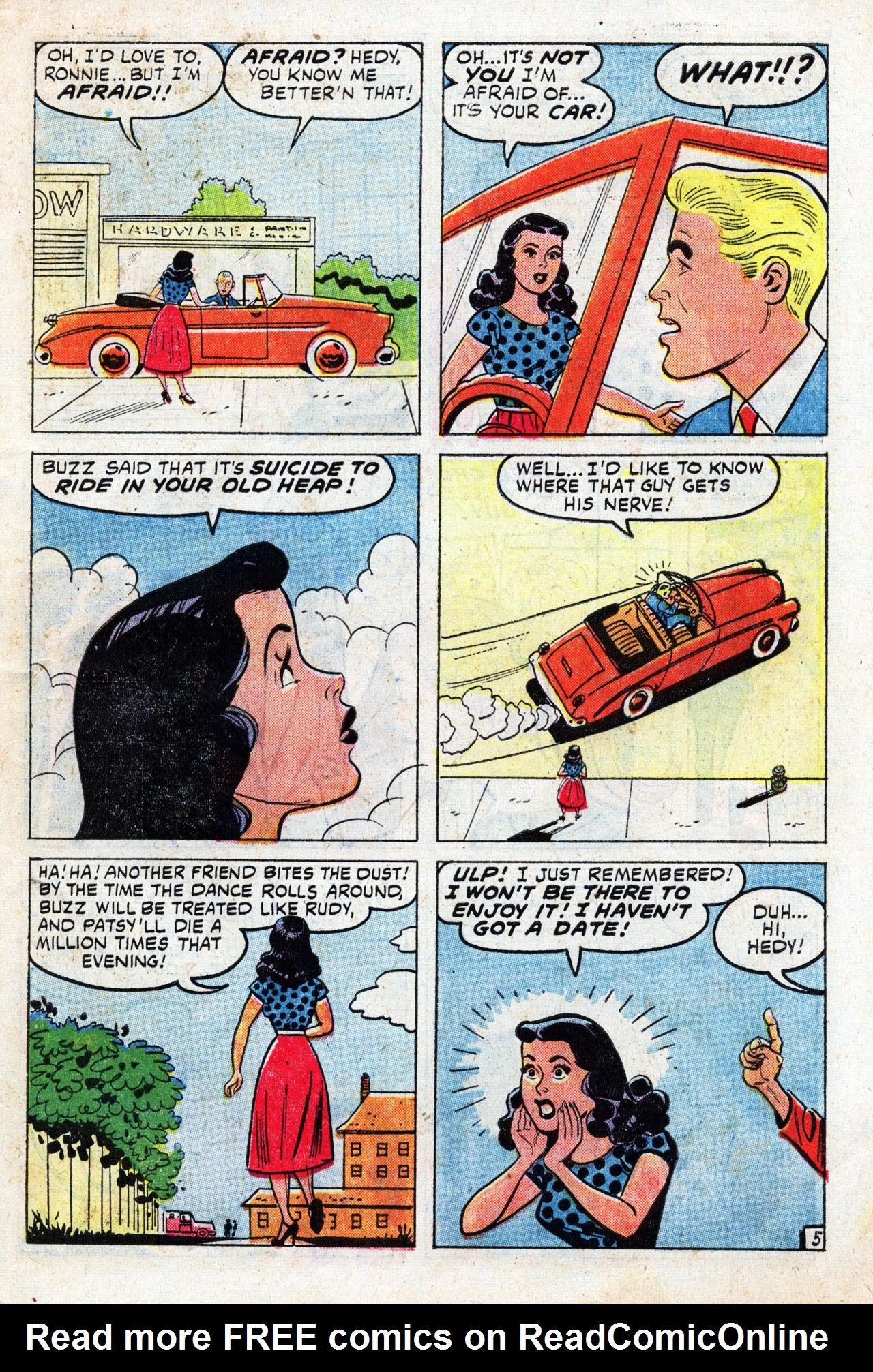 Read online Patsy and Hedy comic -  Issue #39 - 7