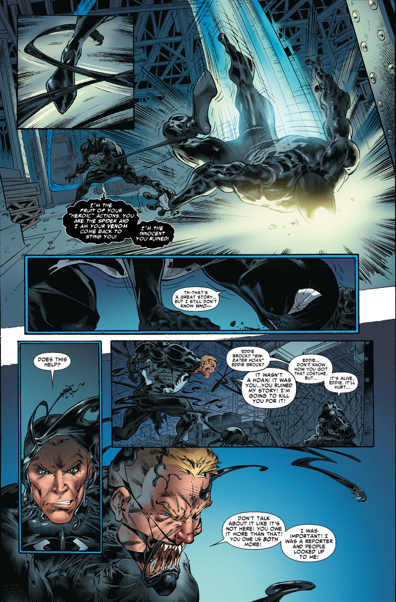 Read online Venom: Dark Origin comic -  Issue #5 - 11