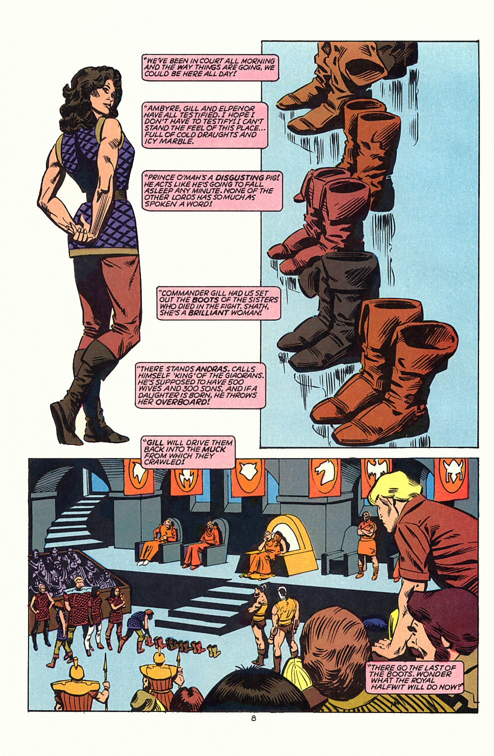 Read online Sisterhood of Steel comic -  Issue #5 - 10