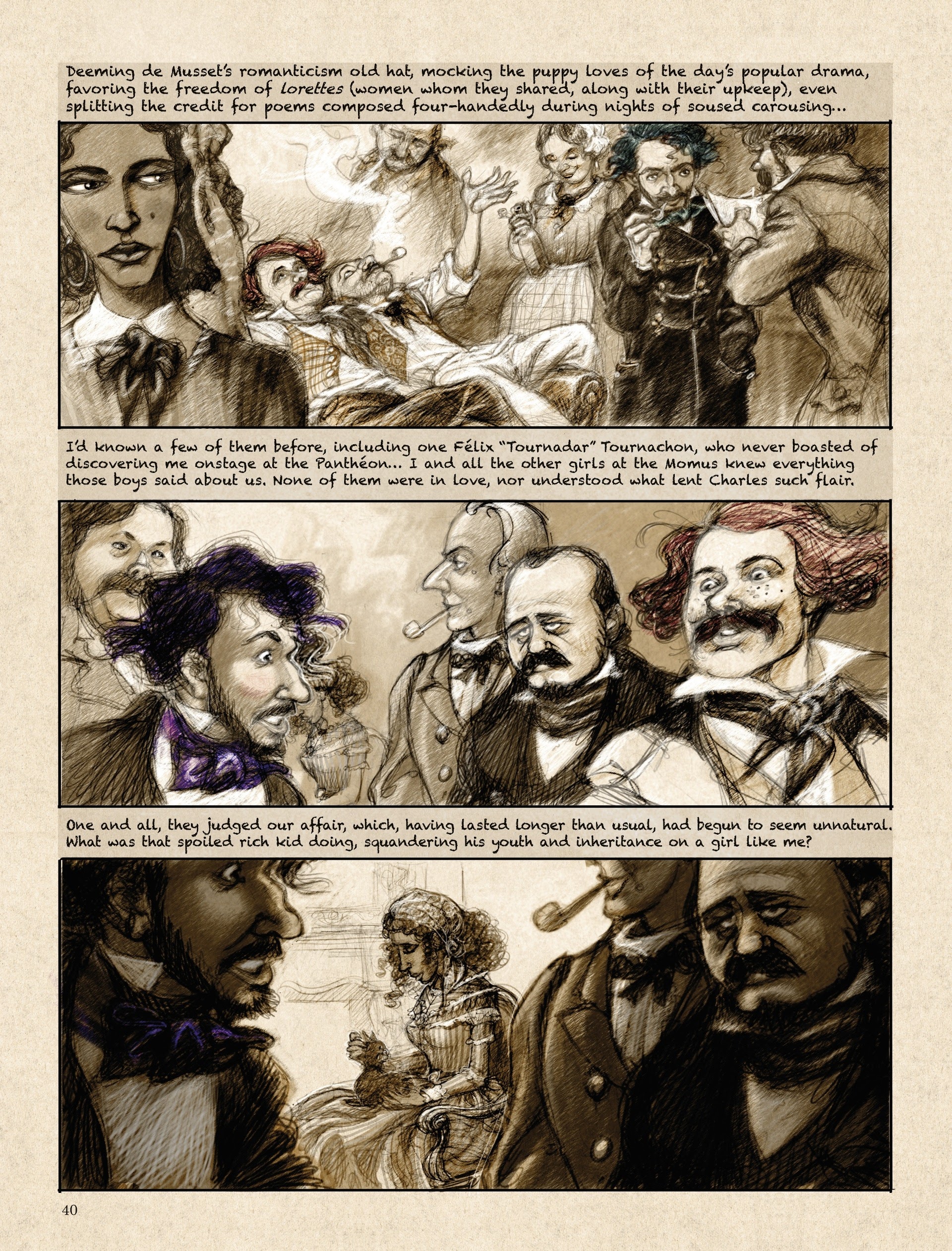 Read online Mademoiselle Baudelaire comic -  Issue # TPB (Part 1) - 40